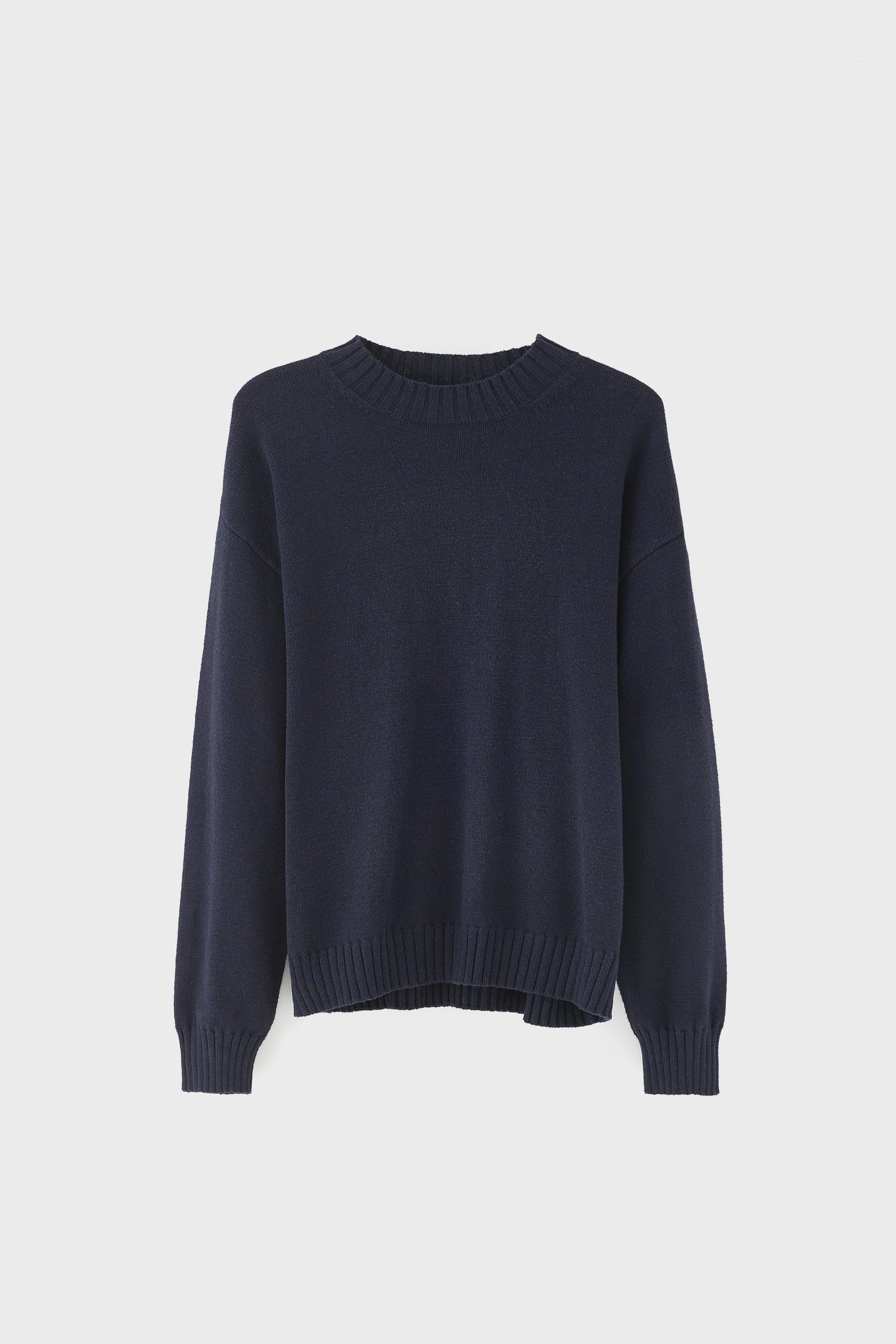 Bellerose Grimo two-tone sweater (261 / M / BLACK BLUE)