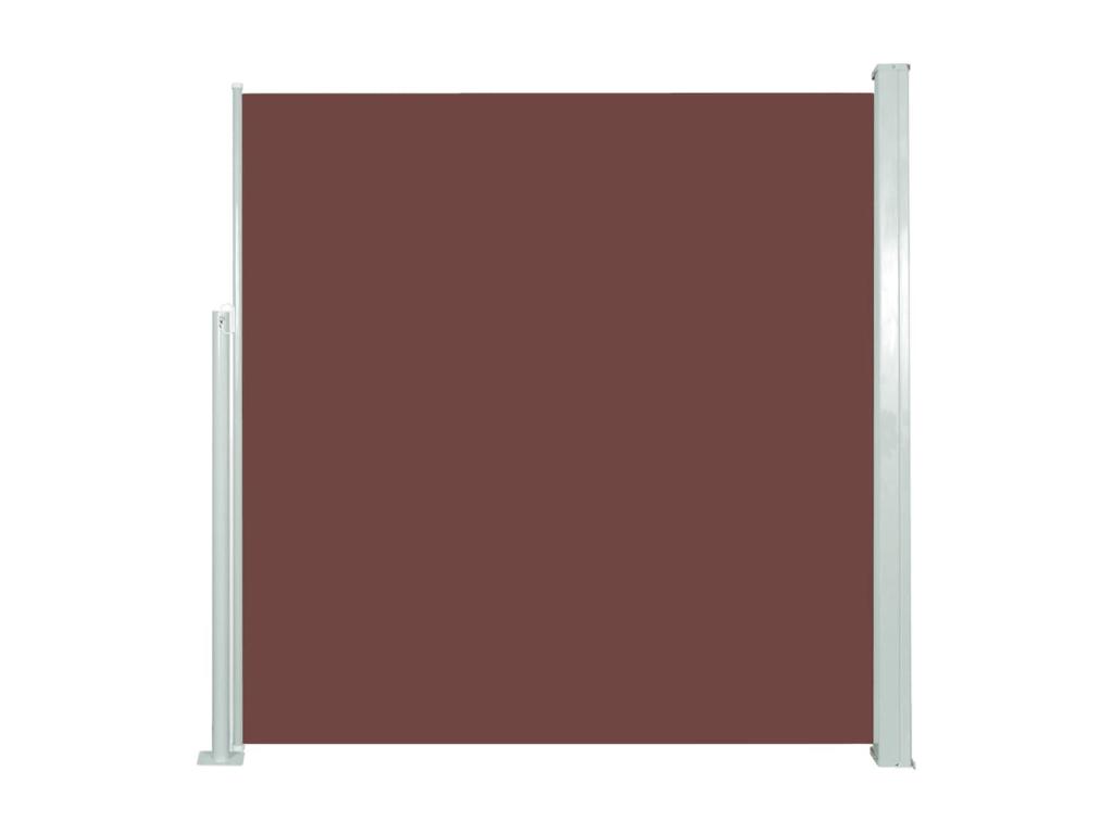 Toldo de terraza lateral retráctil 140x300 cm Marrón