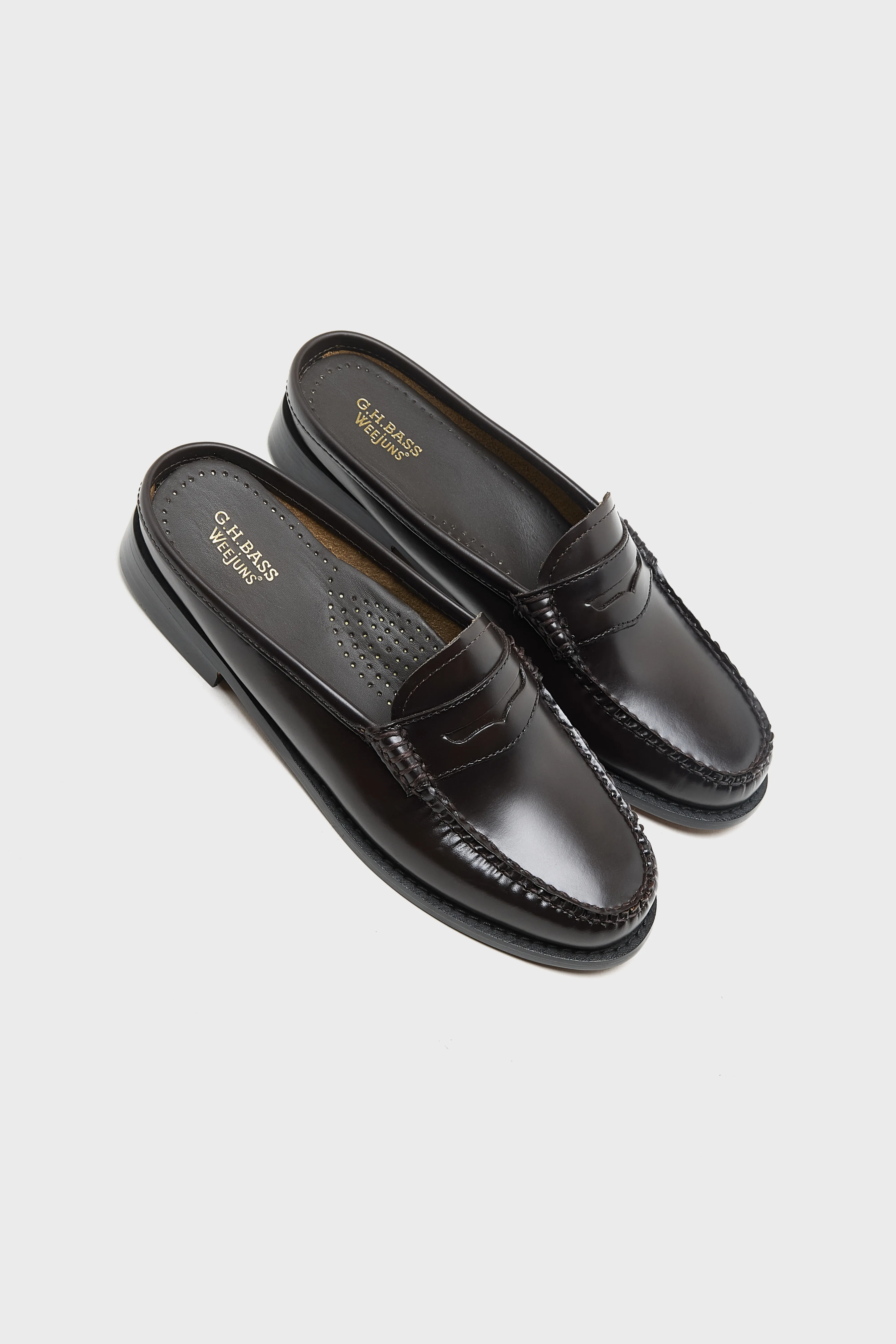 Bellerose Weejuns Penny Slides for Women  (261 / W / CHOCOLATE)