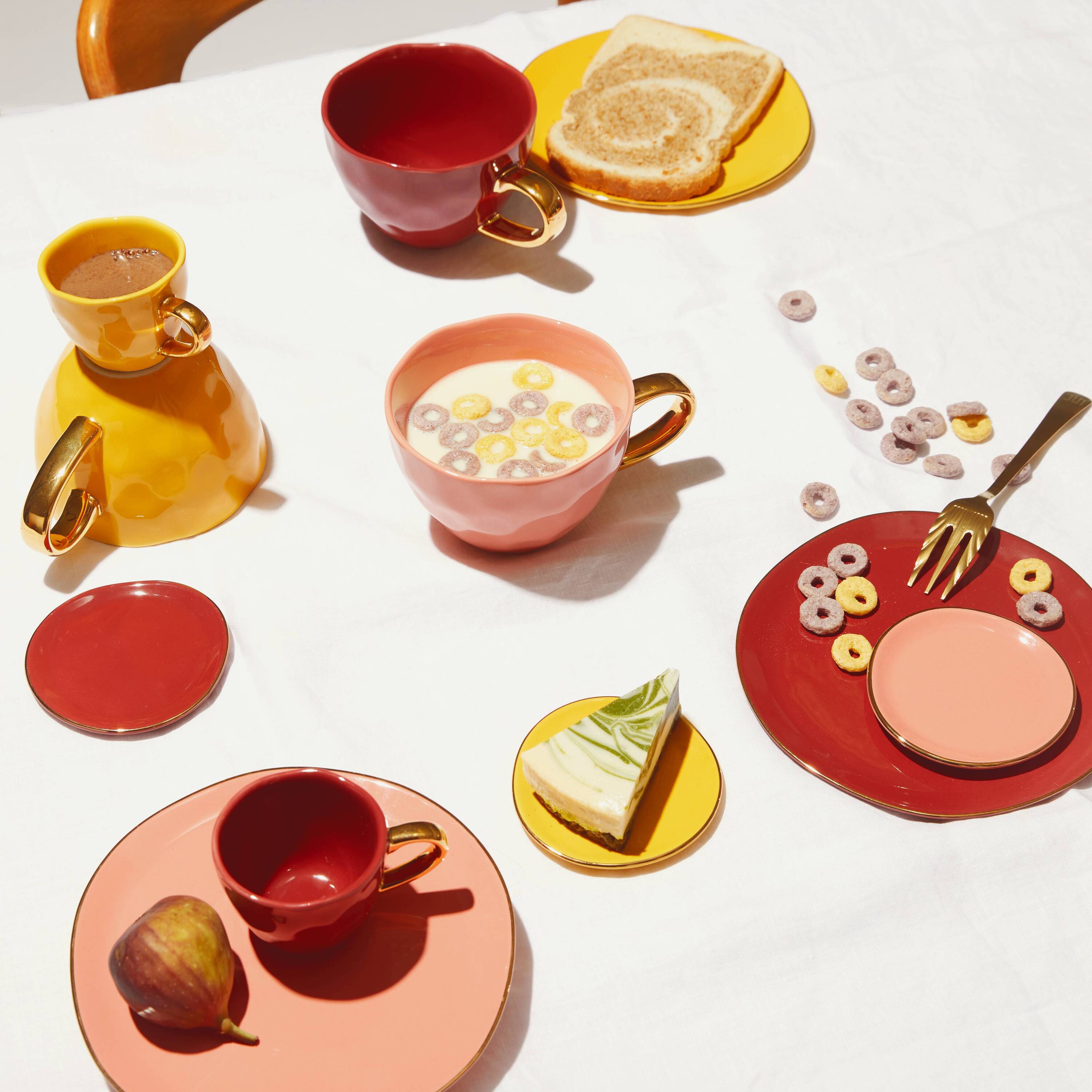 Urban Nature Culture Good Morning Cappuccino / Theekop - Burnt Coral -