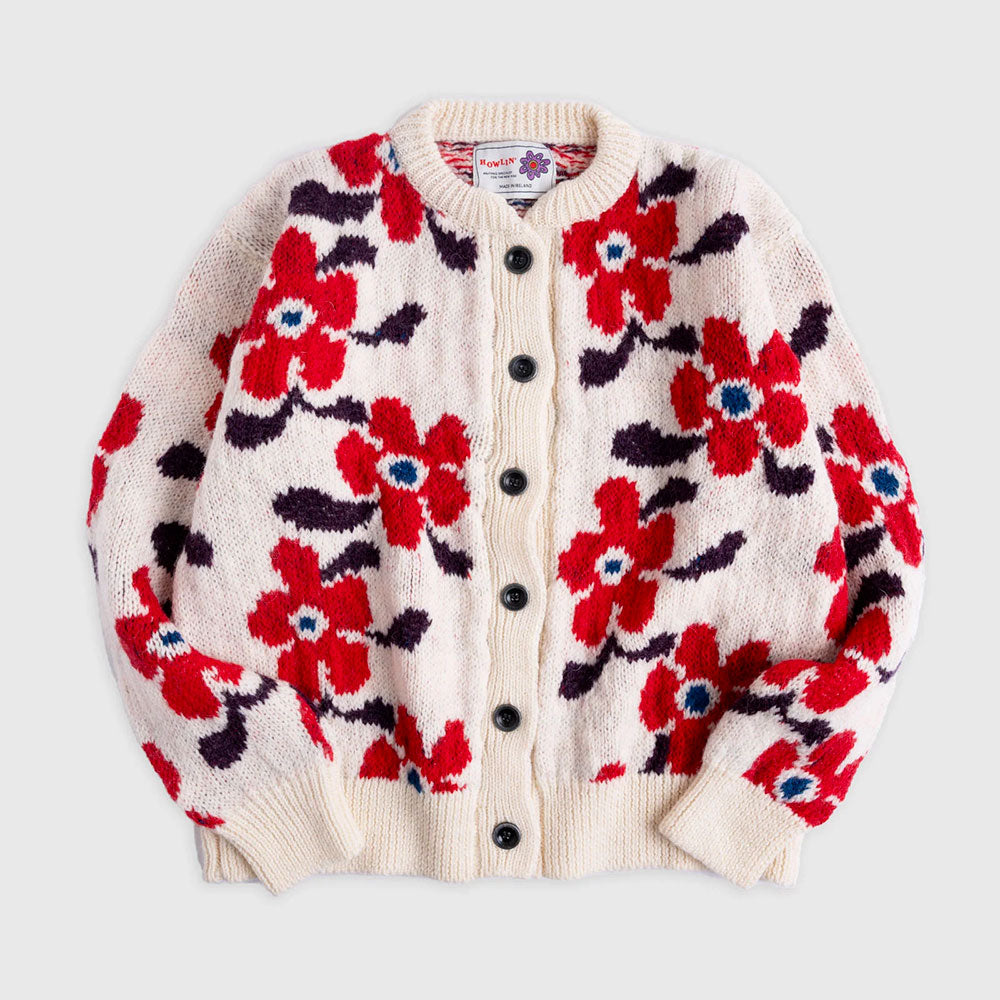 Howlin' - Cardigan Flower In Space - Cerise
