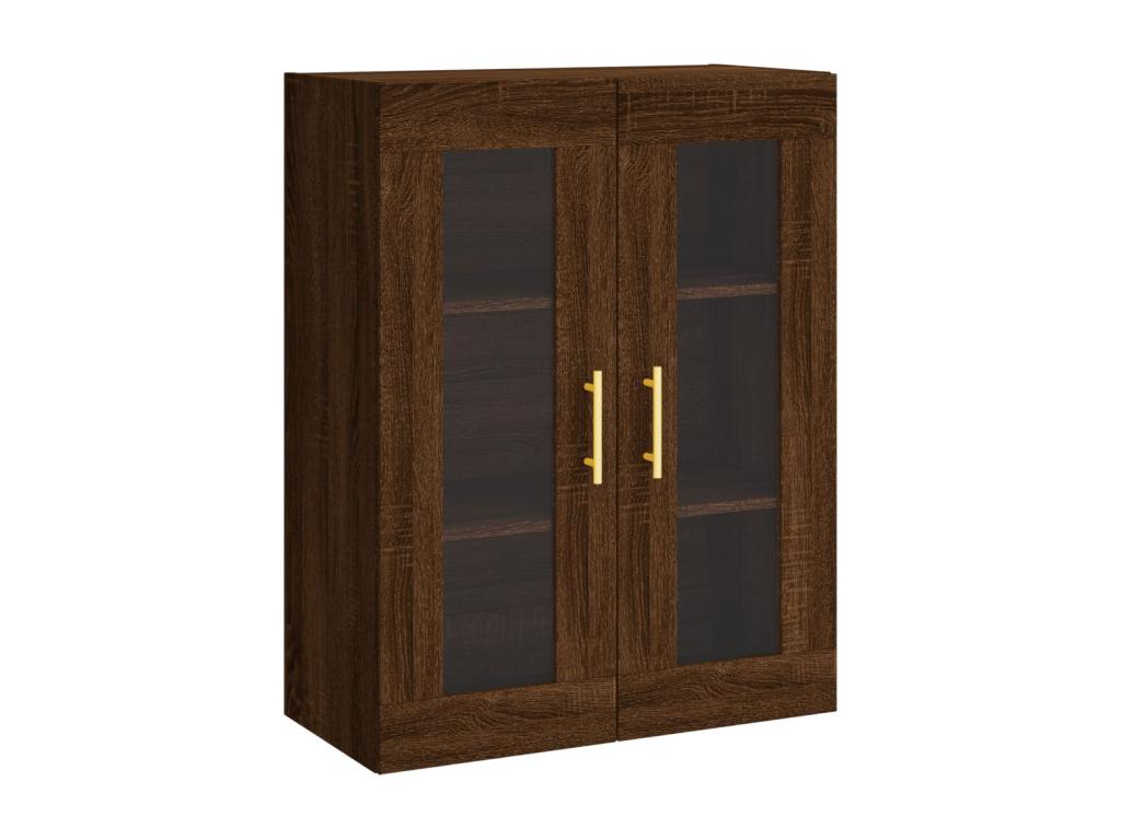 Armario de pared marrón Mueblesclasic 69.5x34x90 cm
