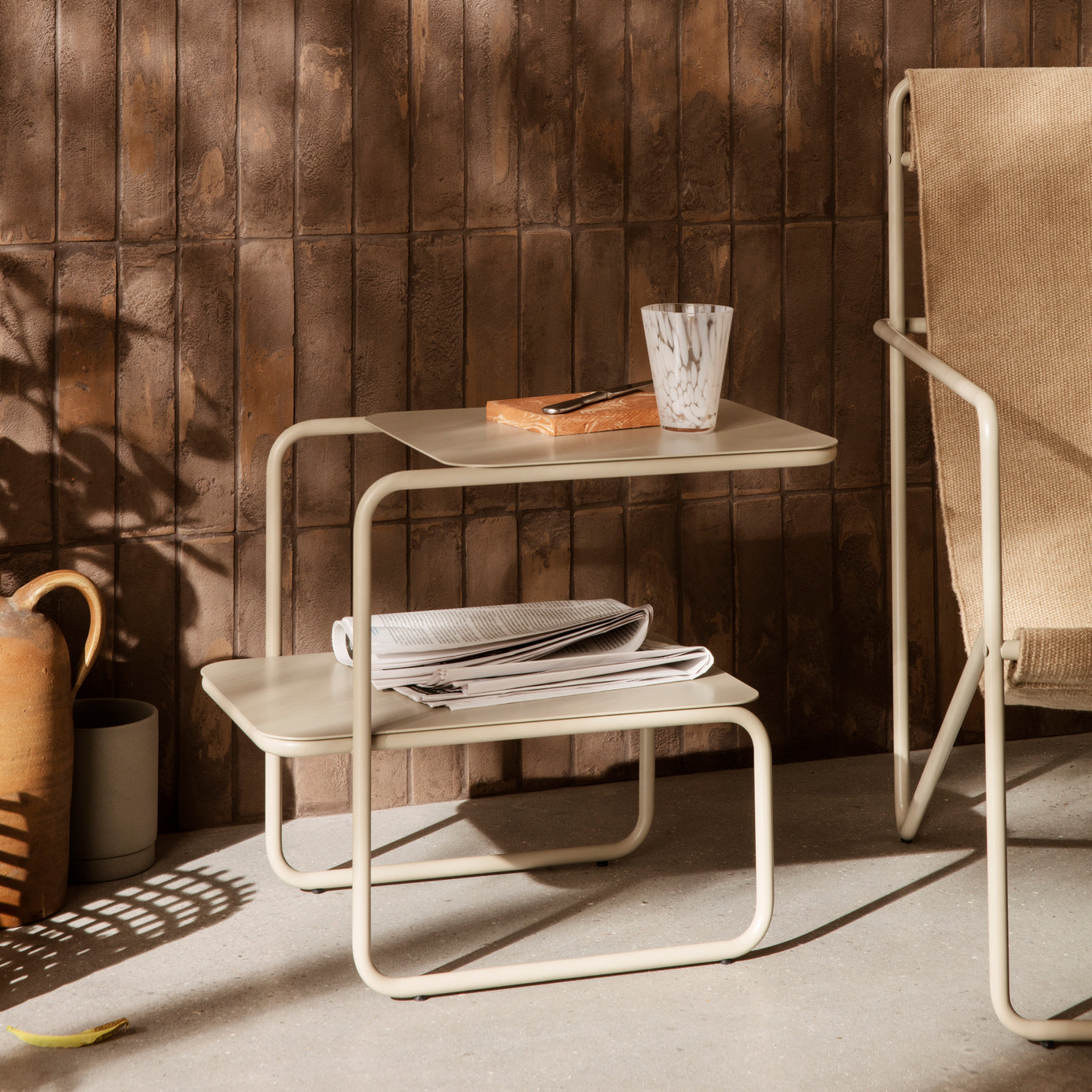 Ferm Living Desert Fauteuil - Cashmere/zand