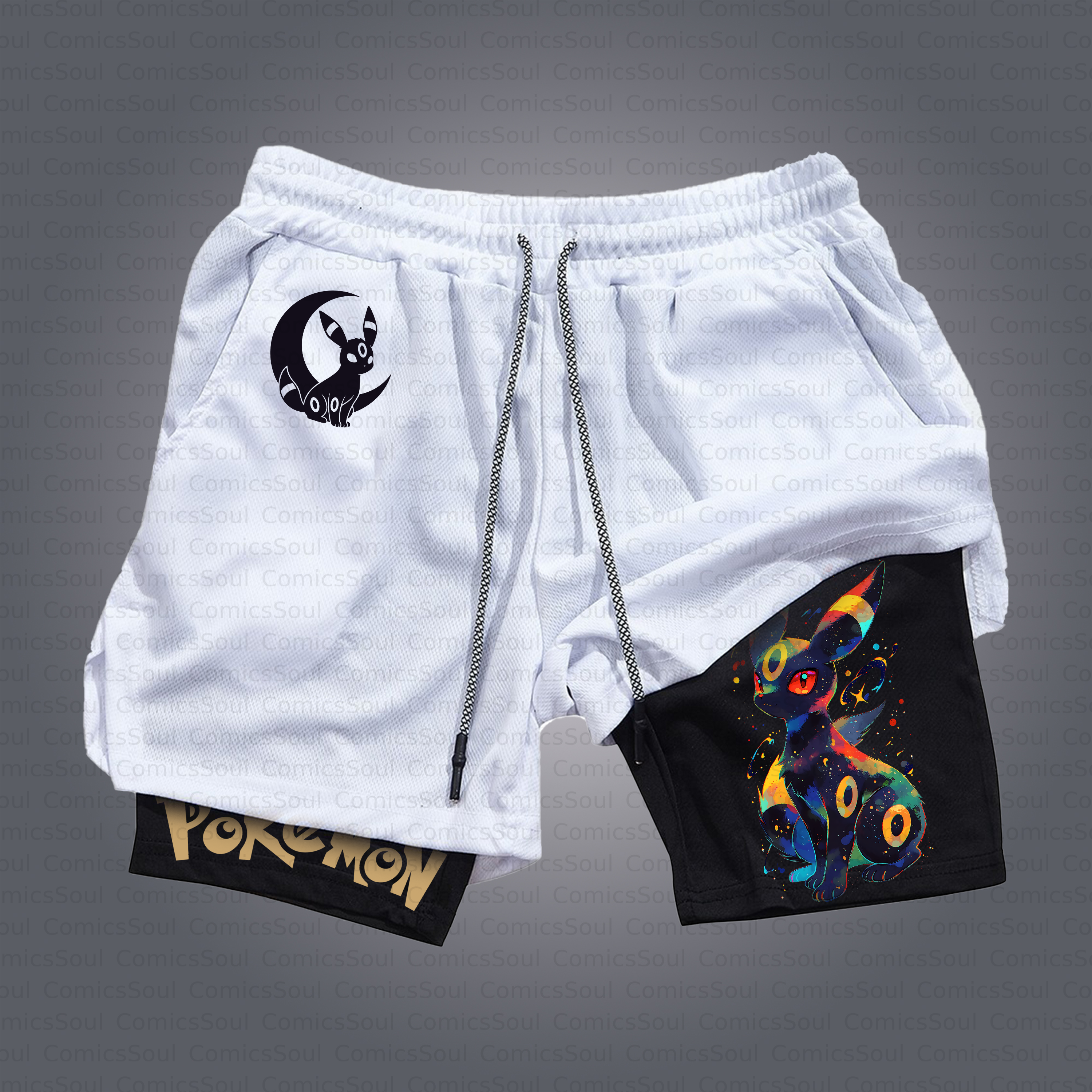 Unisex Casual Anime Style Shorts