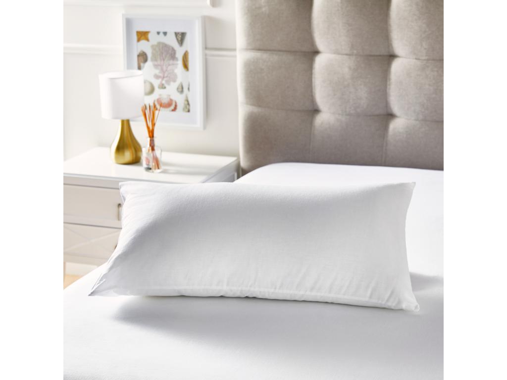 Pack 2 Almohadas de fibra con tratamiento antialérgico 40x70cm Laocacasas Home
