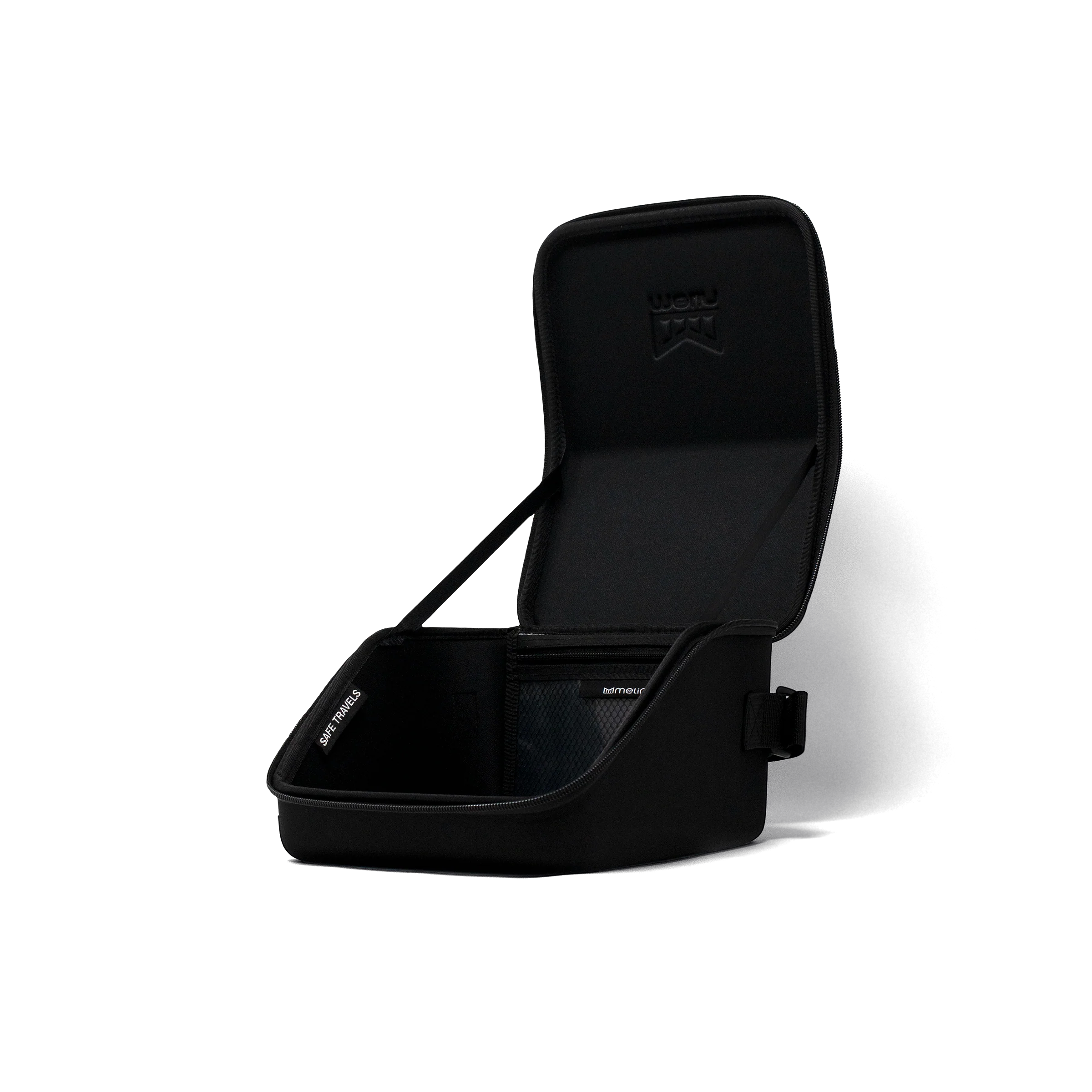 3 Hat Travel Case - Black