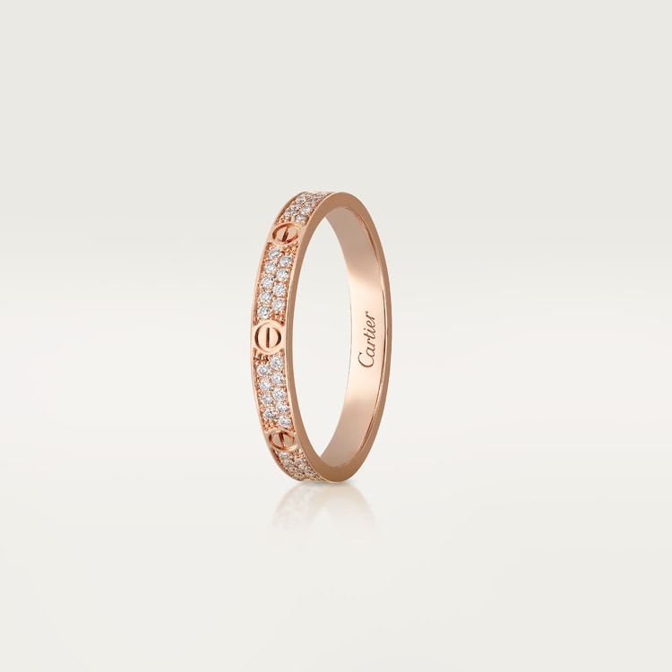 Replicate LOVE ring, mini model, paved(1:1 replica) - Original Replica Club
