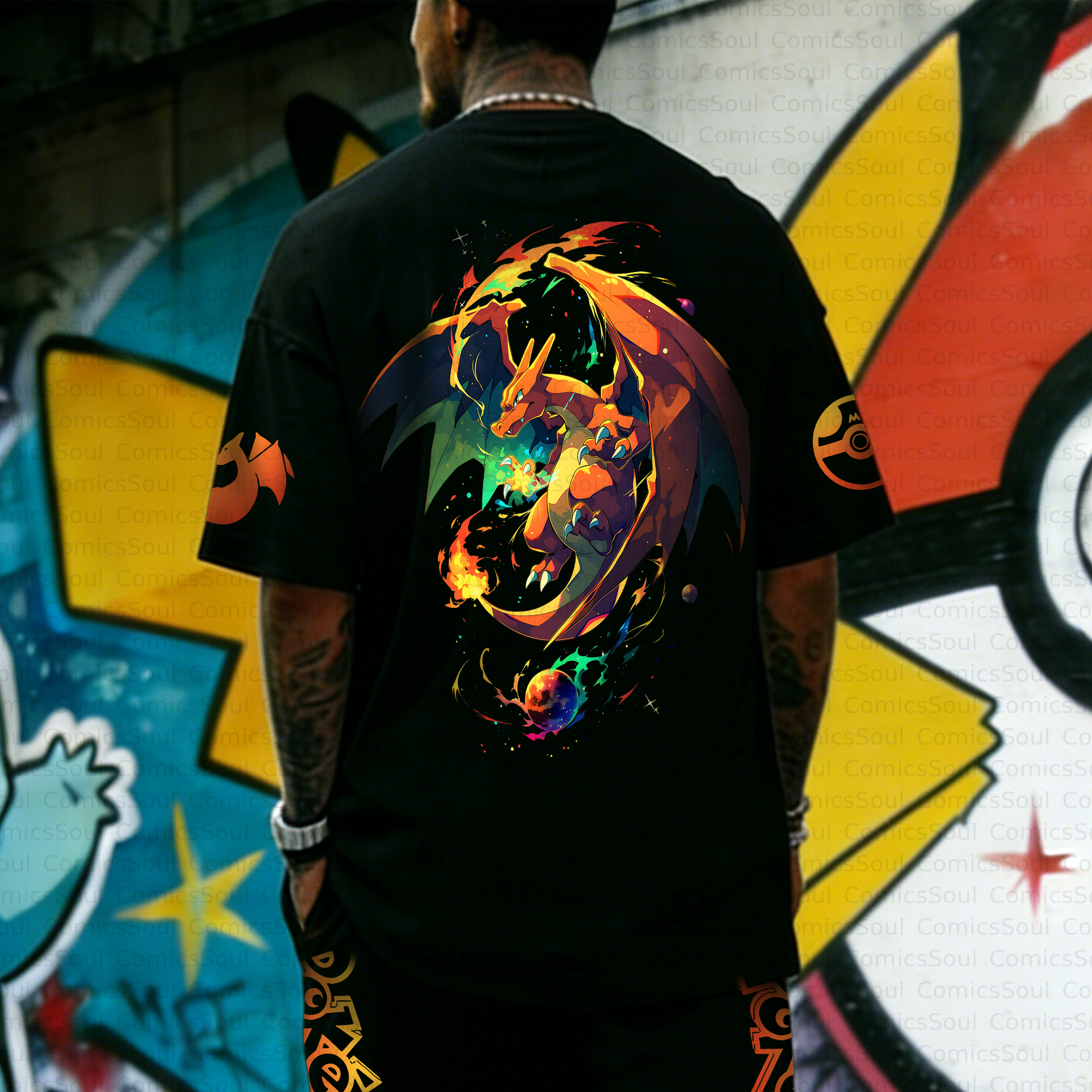 Unisex Anime Inspired Vintage T-Shirt