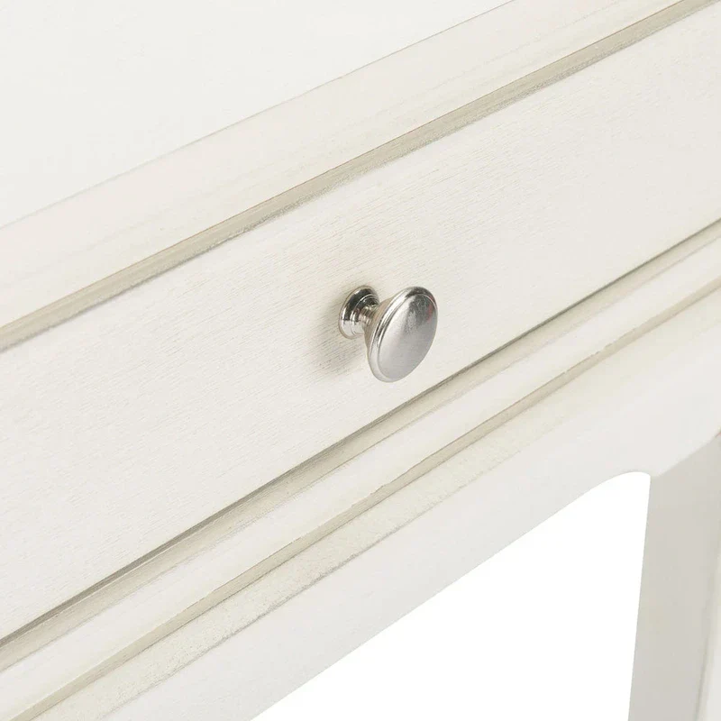 2-Drawer Console Table with Elegant French Country Design