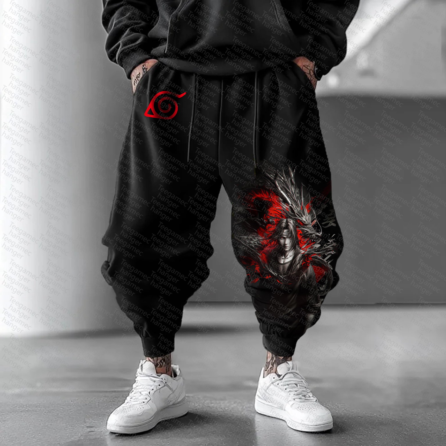 Unisex   Casual Anime Streetwear Pants
