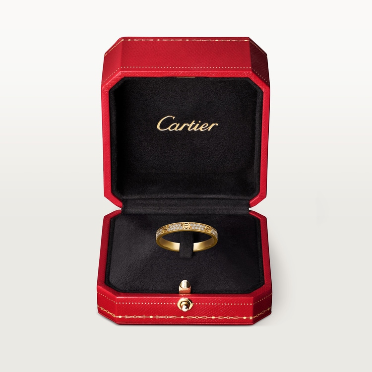 Replicate LOVE ring, mini model, paved(1:1 replica) - Original Replica Club