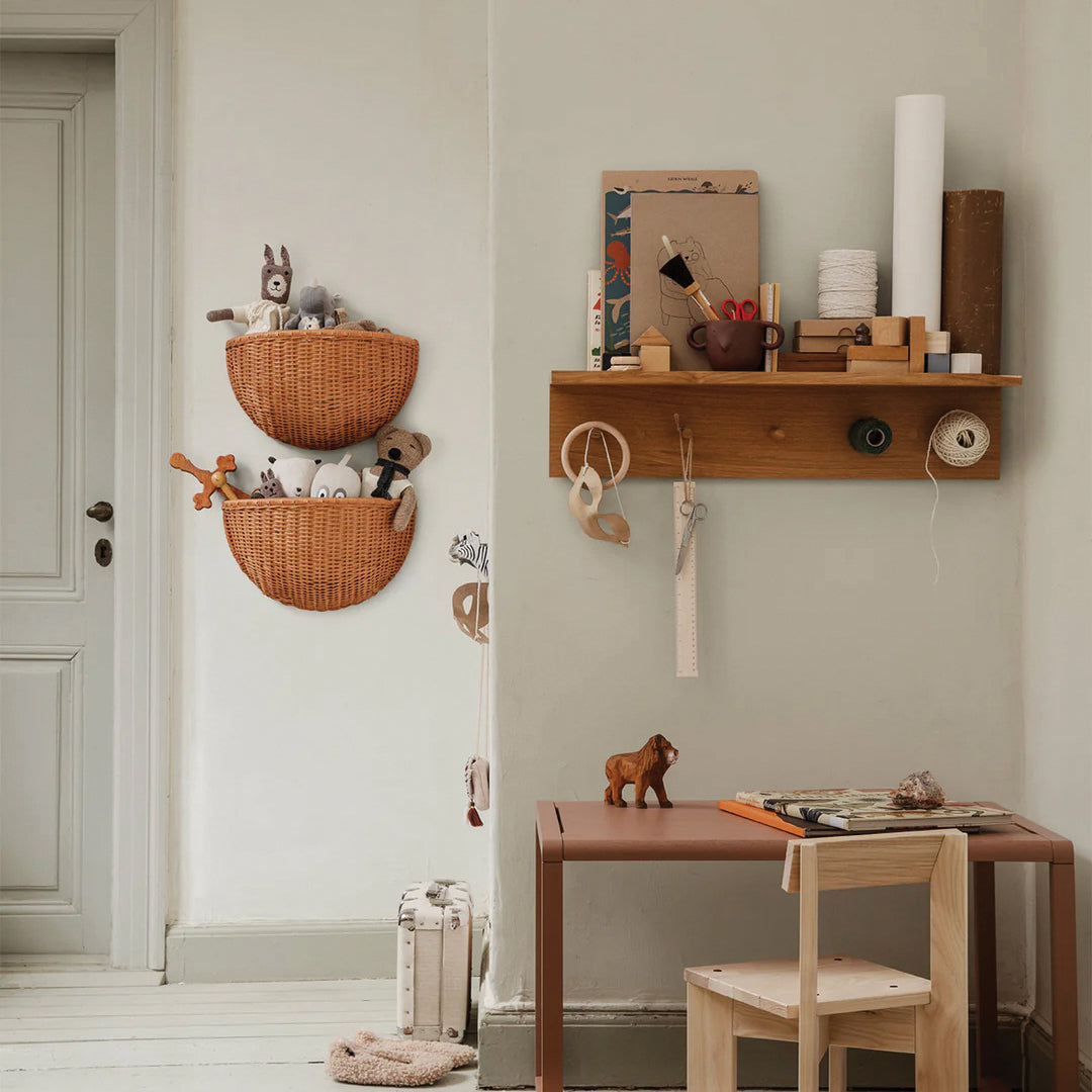 Ferm Living Braided Wandmanden - Set van 2