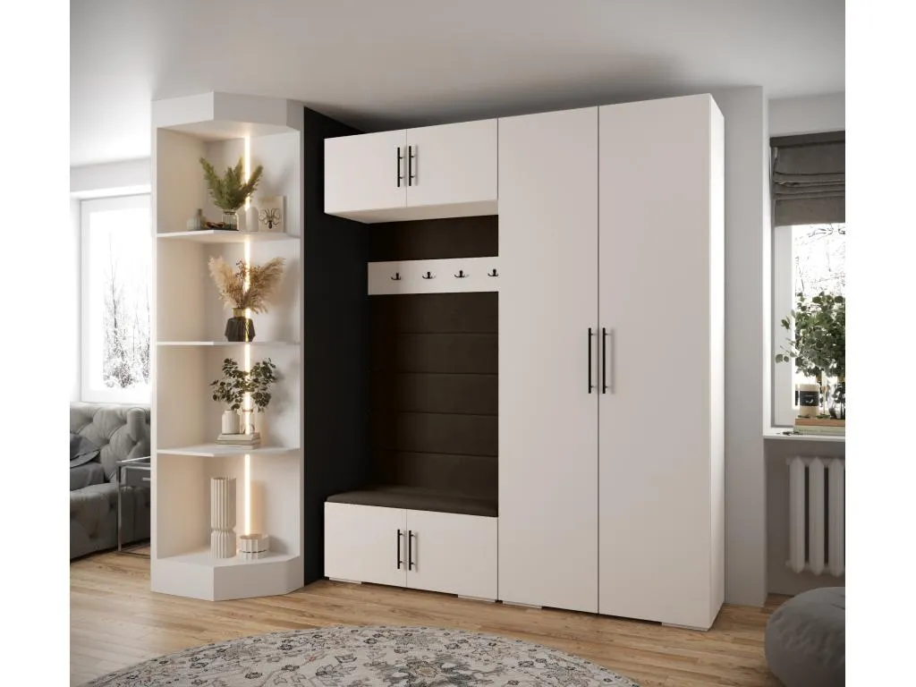 Micasacool 3 armario con puertas batientes 236.7/200/47
