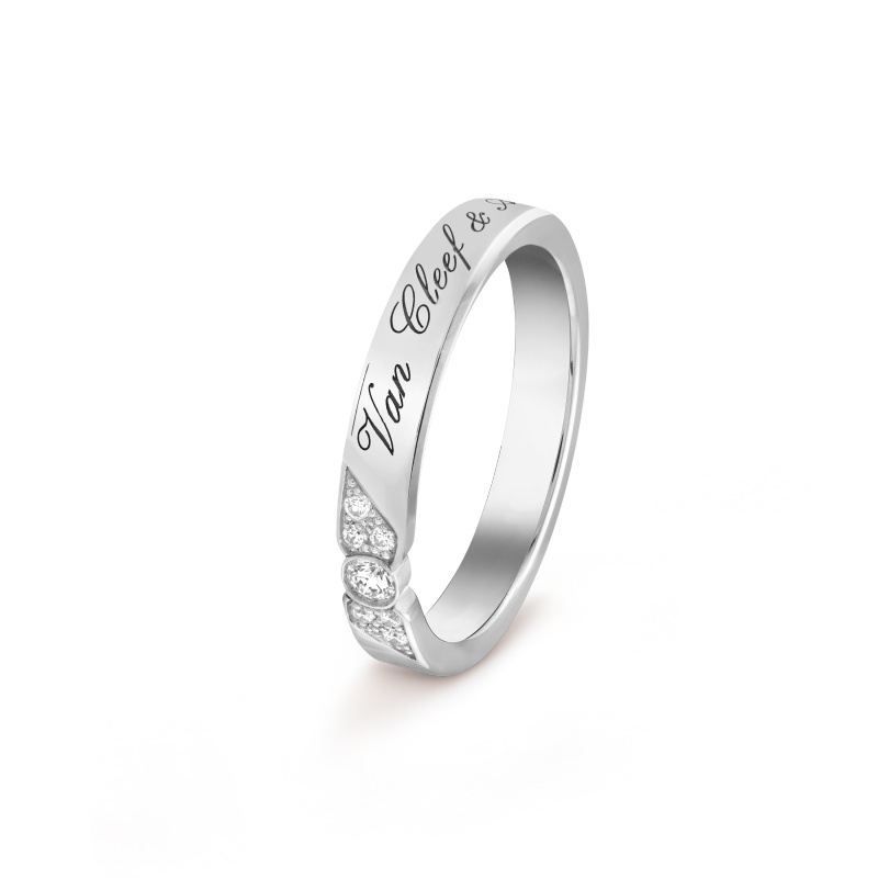Replicate Toujours Signature Etoiles wedding band, 3 mm(1:1 replica) - Original Replica Club