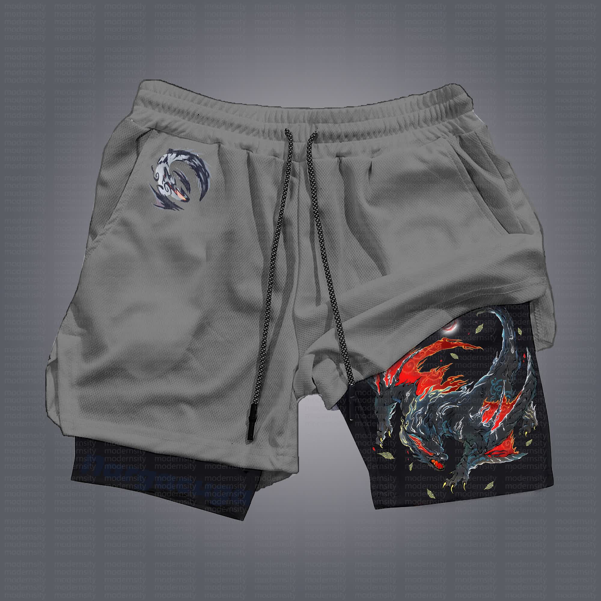 Unisex  “Comicssoul” Casual Anime Streetwear Shorts