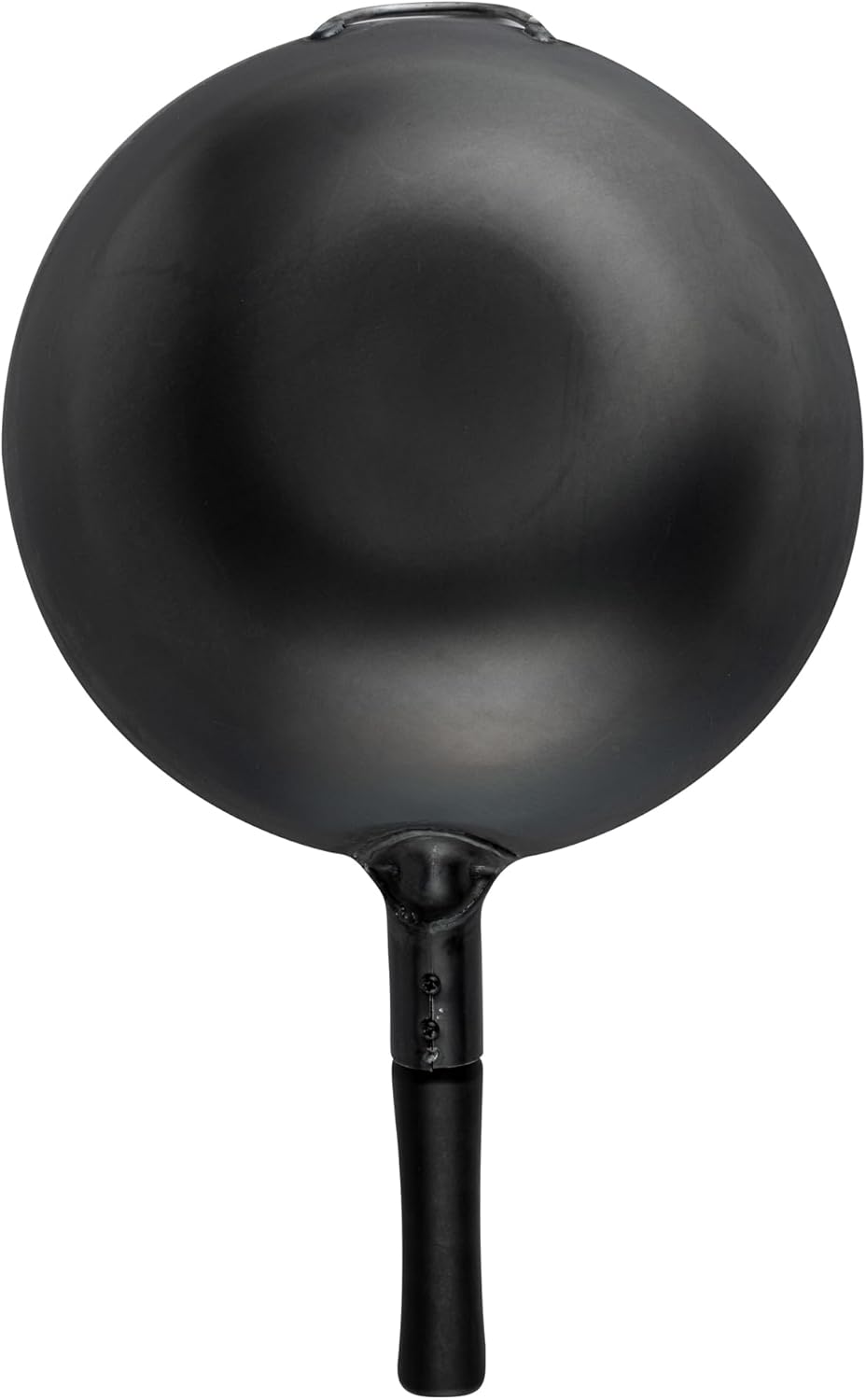 Restaurantware Carbon Steel Wok 1 Pack of 13.3 Inch Heavy-Duty Uniform Heat Distribution Pan Induction Compatible Flat Bottom Wok Welded Handle Black For Gas Stovetops And Grills