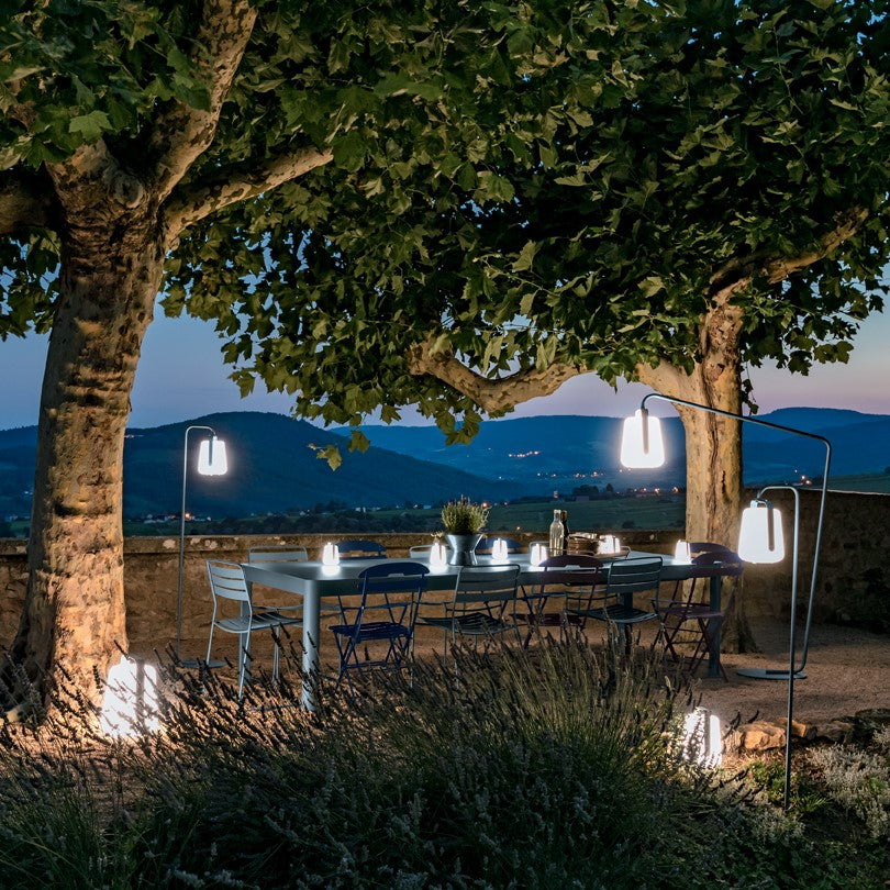 Fermob Balad outdoor tafellampjes - set v3 - H13,5 cm - Bleu Acapulco