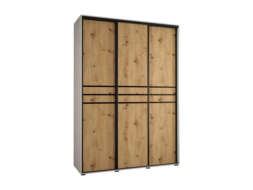 ARMARIO CON PUERTAS BATIENTES 235.2/170/60 3 puertas loyr13915