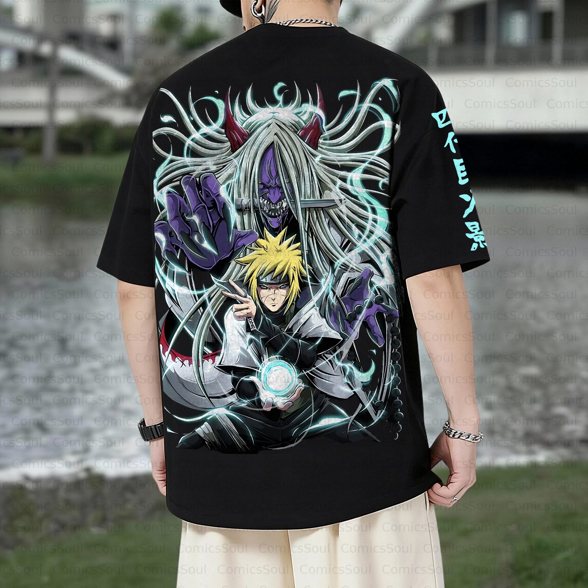 Unisex Anime Inspired Vintage T-Shirt