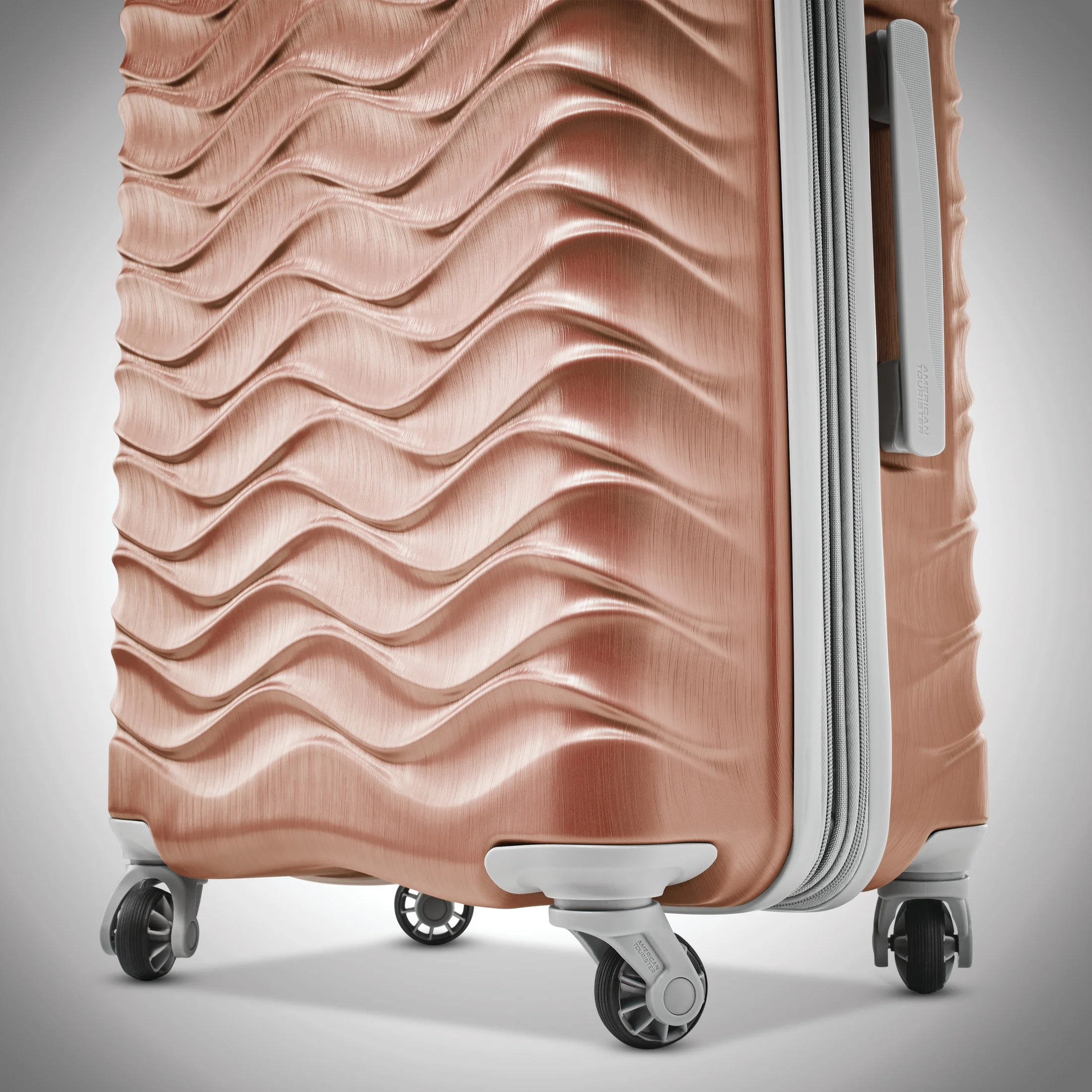 American Tourister Pirouette NXT Hardside Large Checked Luggage with Spinner Wheels - Ultramarine - Image 21