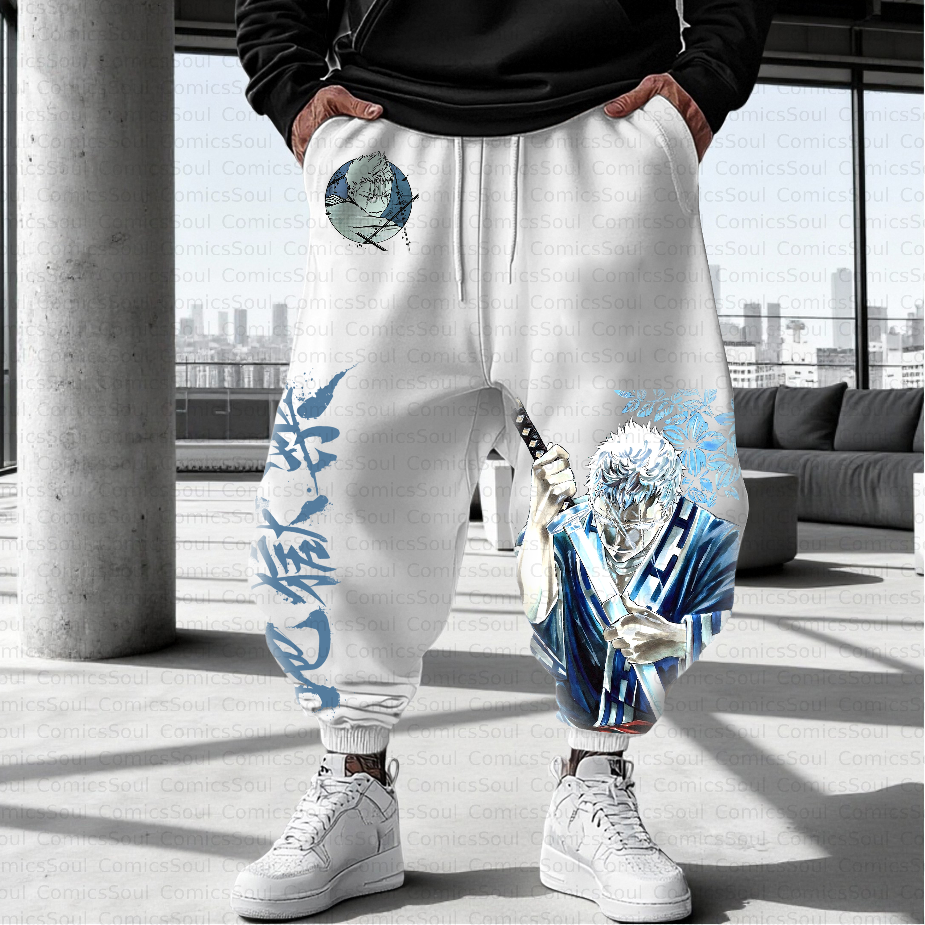 Unisex Casual Anime Streetwear Pant