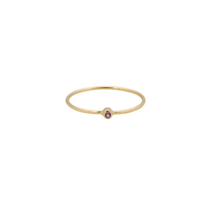 Birthstone Ring 14K