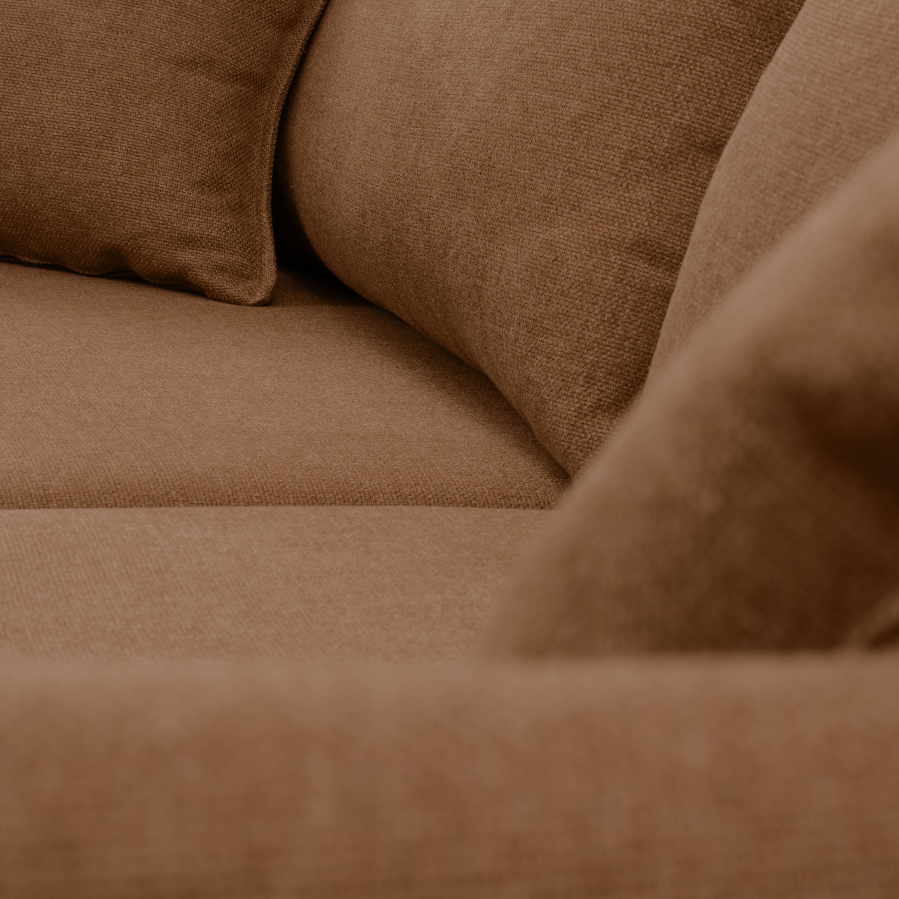 by fonQ Siora 3-zitsbank - Chocolate