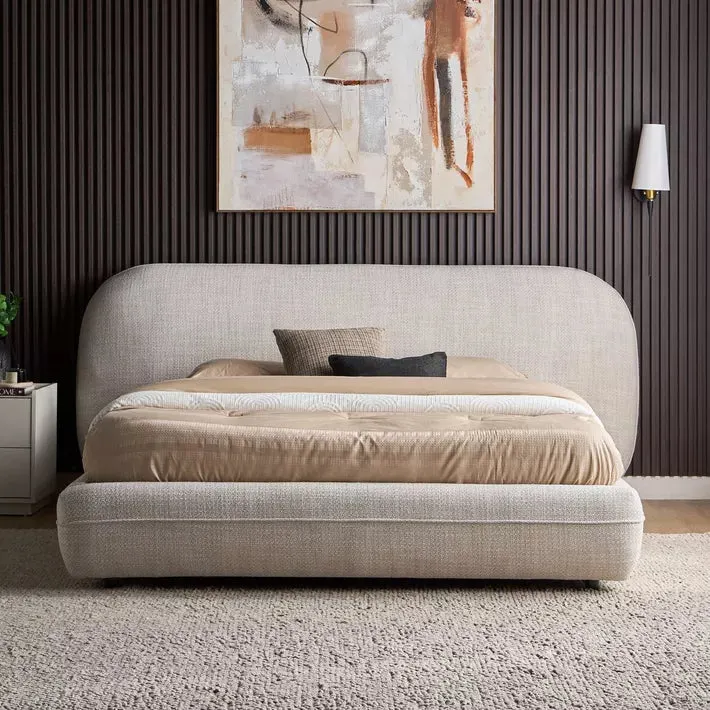 Nordic French Queen Bed – 160×200 cm