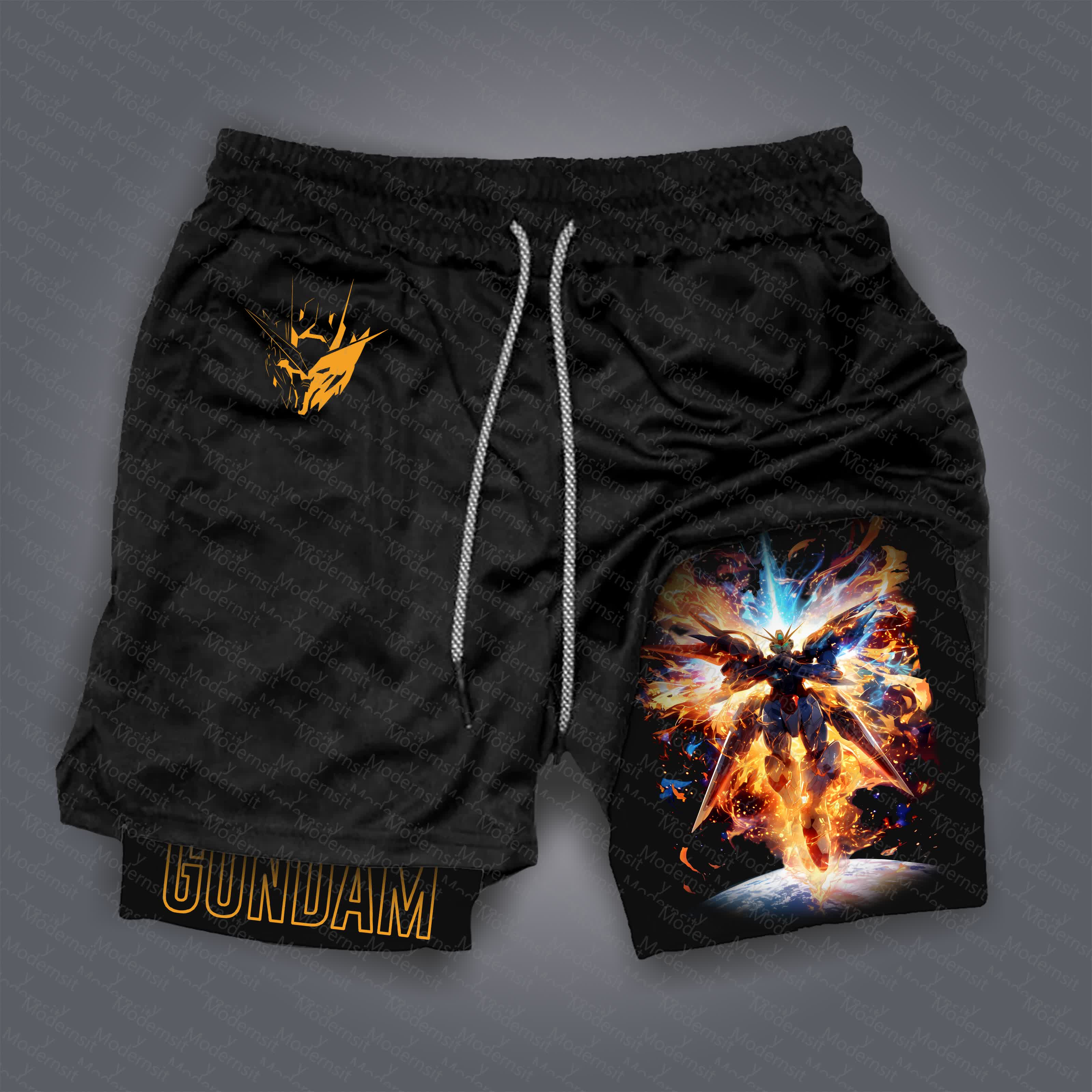 Unisex  “Comicssoul” Casual Anime Streetwear Shorts