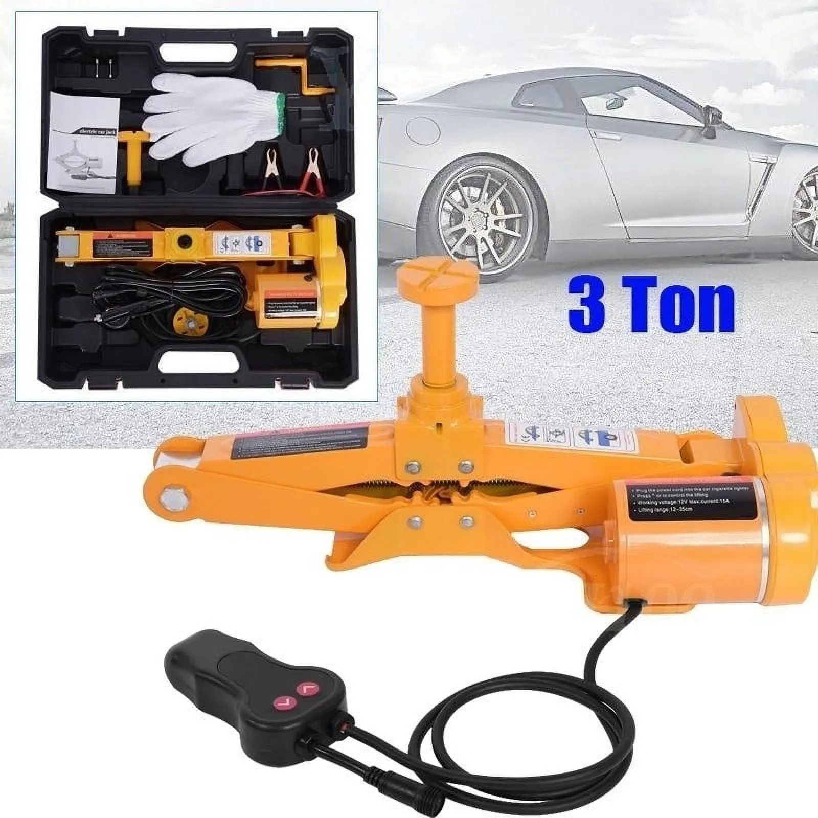 Delaman 3 Ton 12V DC Automotive Electric Car Jack - 2153698A - Image 2 Delaman 3 Ton 12V DC Automotive Electric Car Jack - 2153698A - Image 2