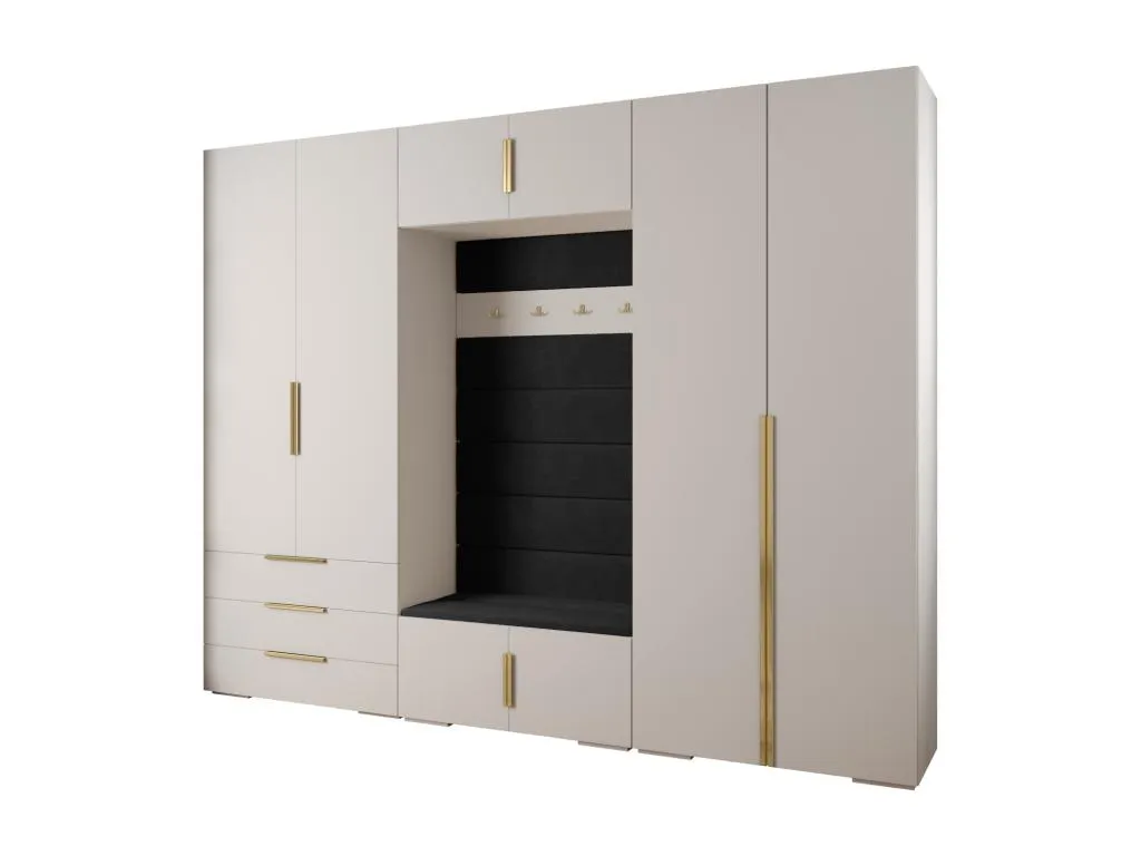 Alkihogares 4 armario con puertas batientes 236.7/300/47
