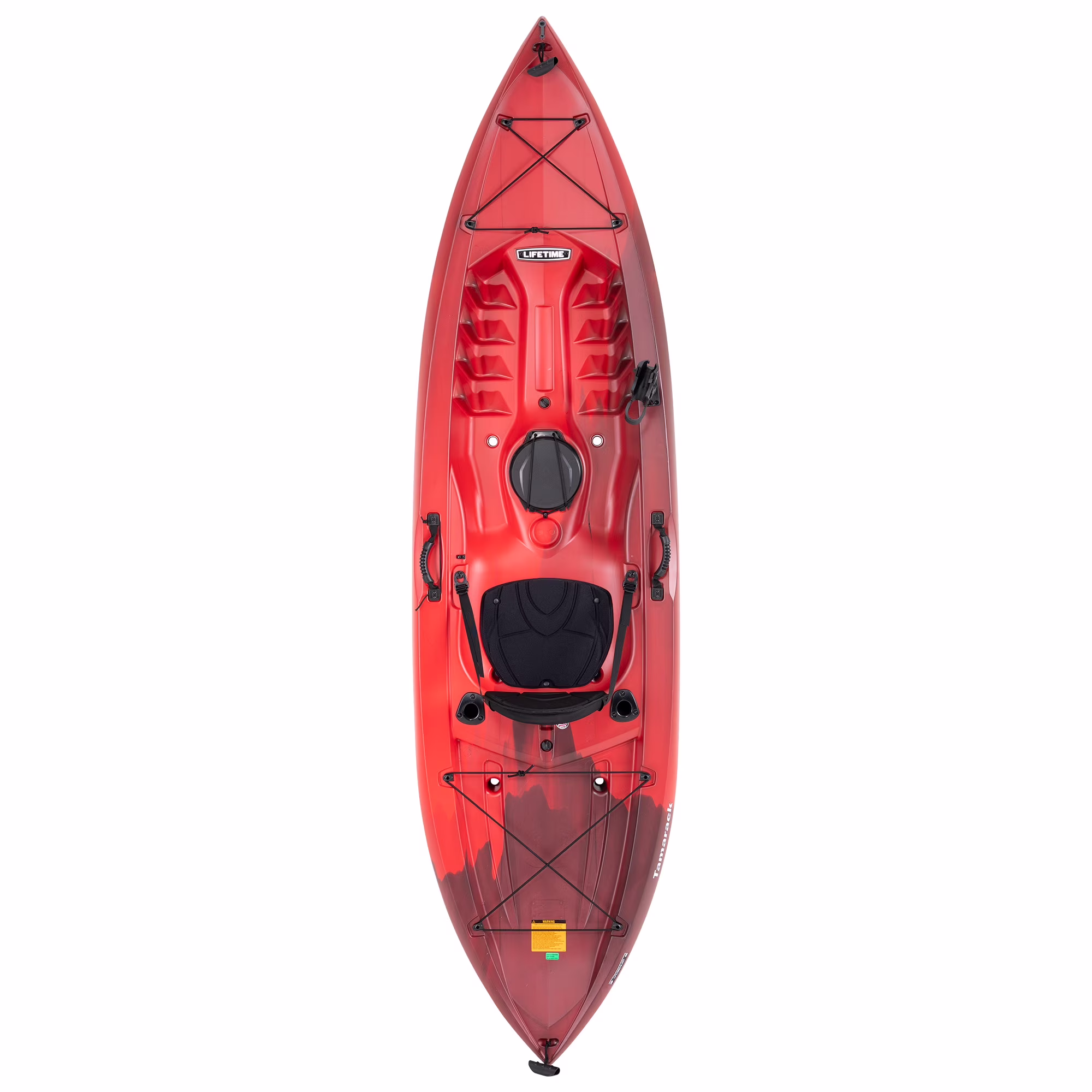 Lifetime Tamarack Angler 10 Ft. Fishing Kayak, Volcano Fusion (91340)(Volcano Fusion/Single)