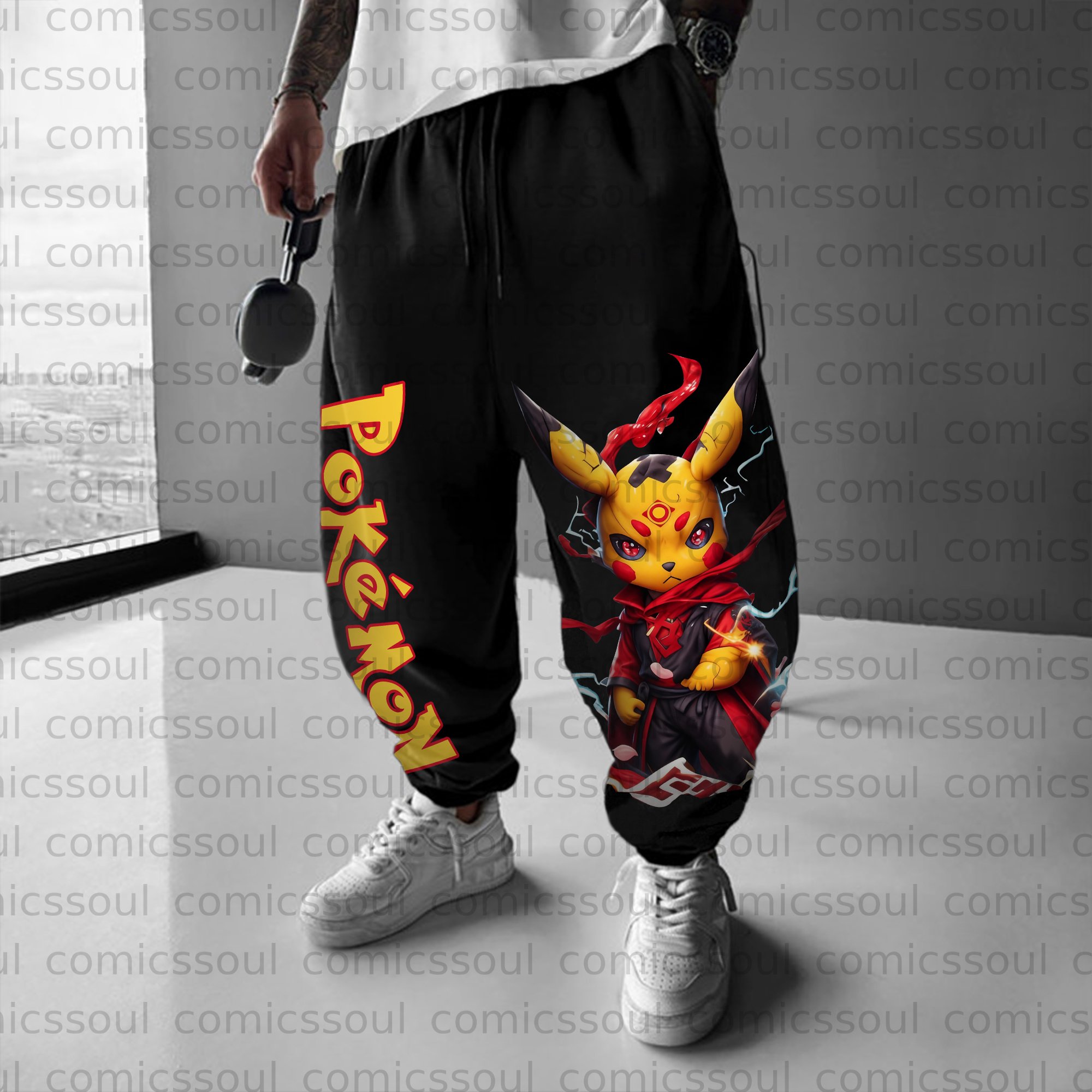 Unisex Anime Inspired Vintage Pants