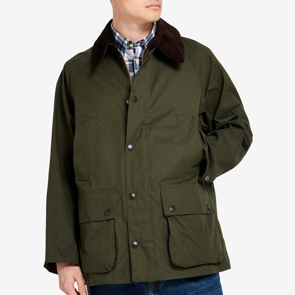 Barbour - Veste Os Pleached Bedale Casual - Sauge