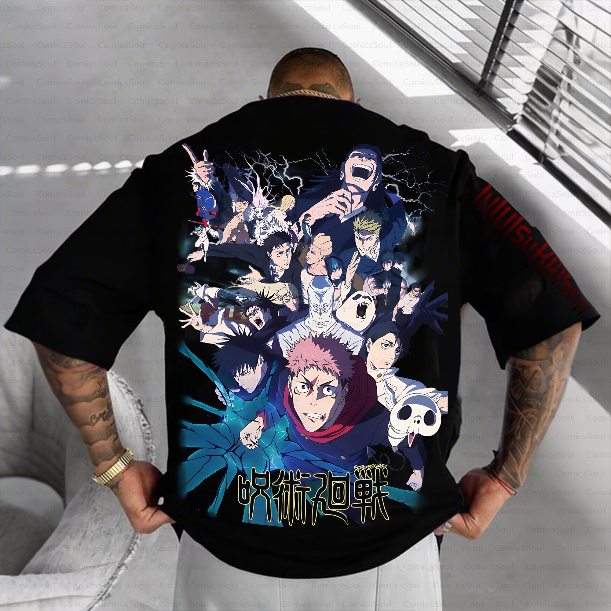 Unisex Anime Inspired Vintage T-Shirt