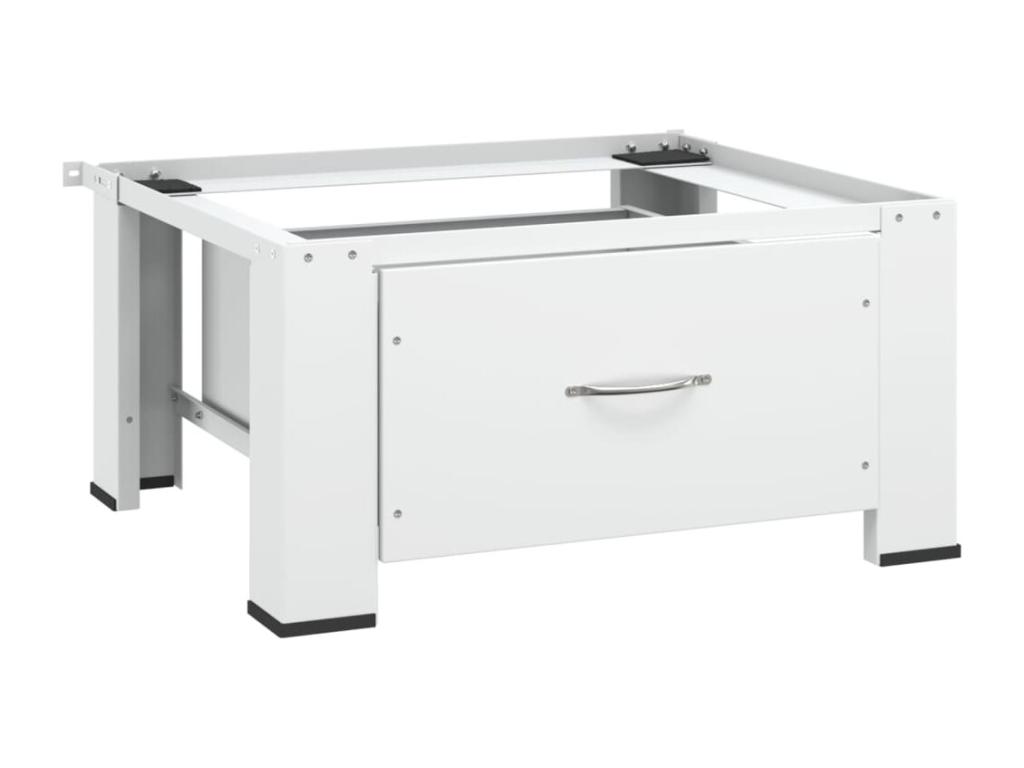 Base para lavadora con cajón Blanco