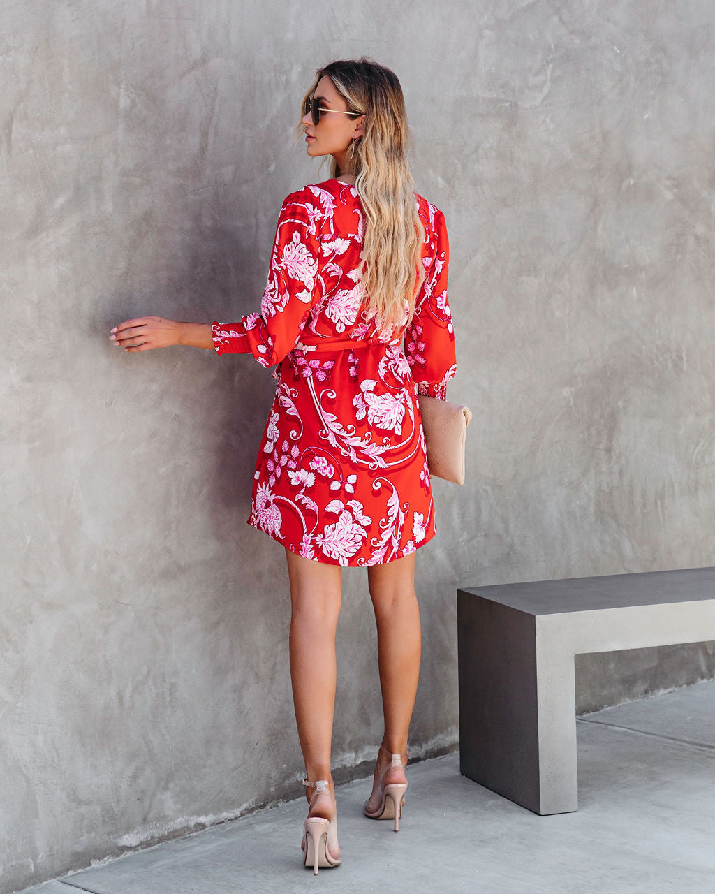 Drew Printed Button Down Shirt Dress - SALE - Se7enfashion