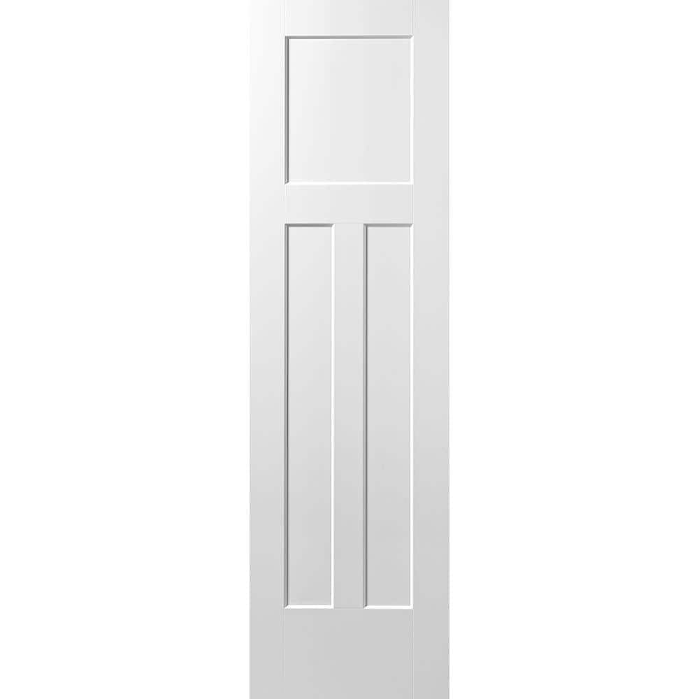 Paneled Wood Primed Winslow Standard Door Masonite Size: 24" x 80"(24 in X 80 in)