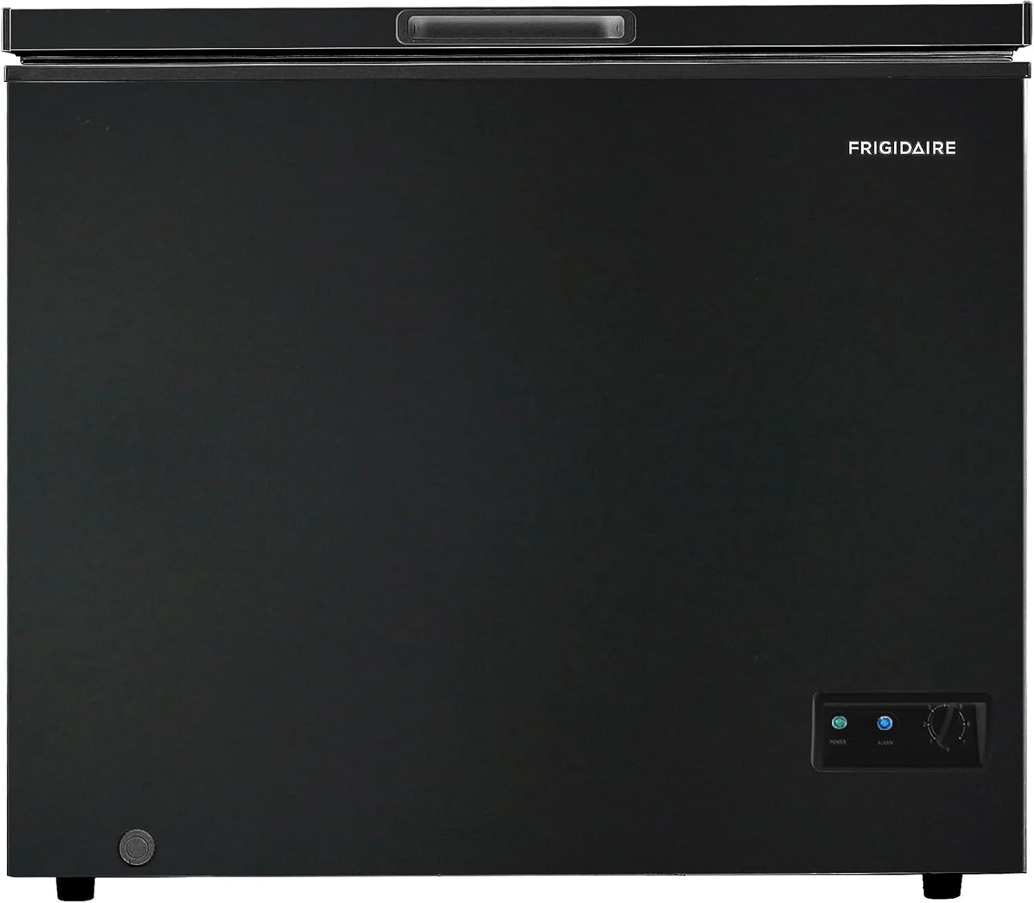 FRIGIDAIRE EFRF7003-BLACK Chest Deep Freezer, 7 Cu. Ft