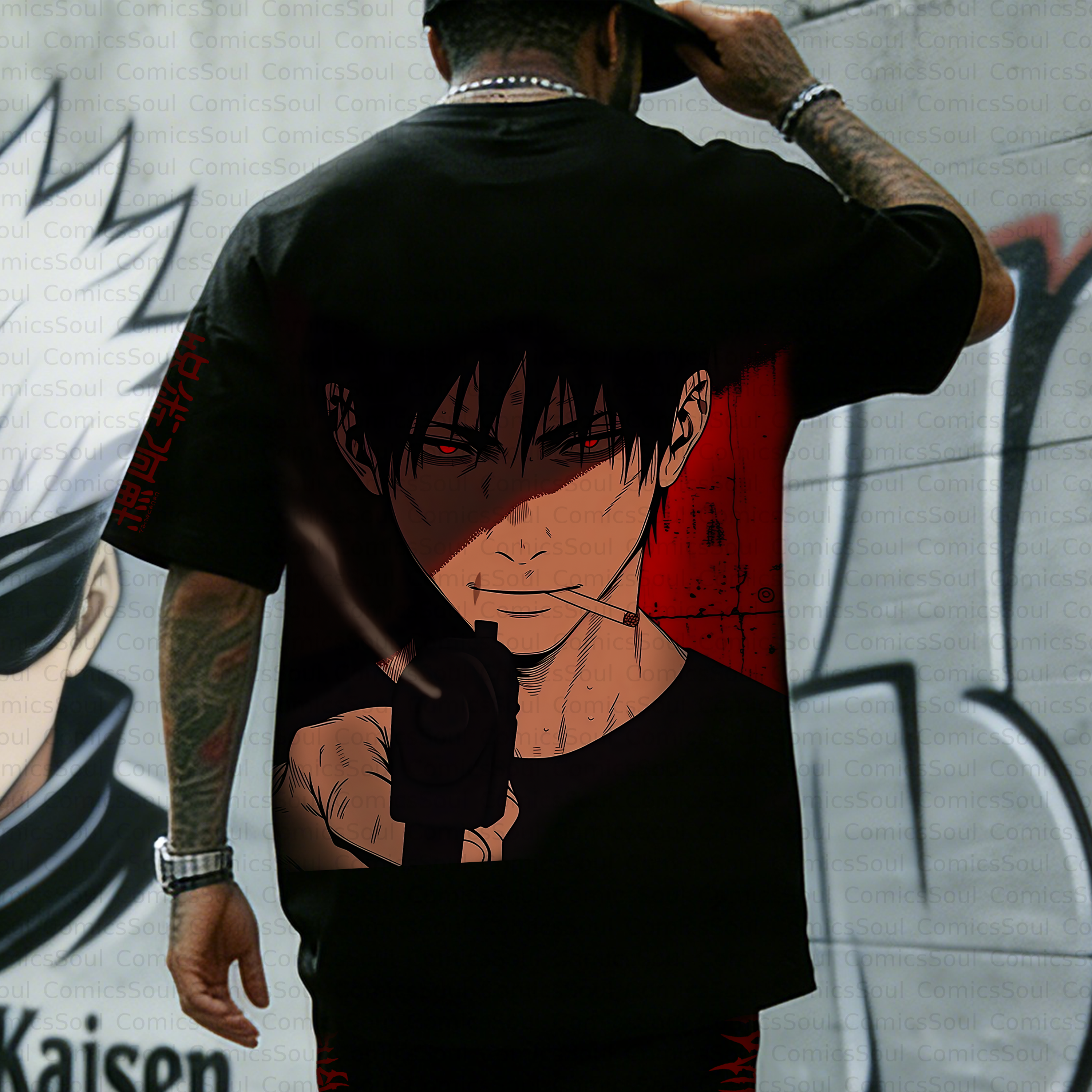 Unisex Anime Inspired Vintage T-Shirt