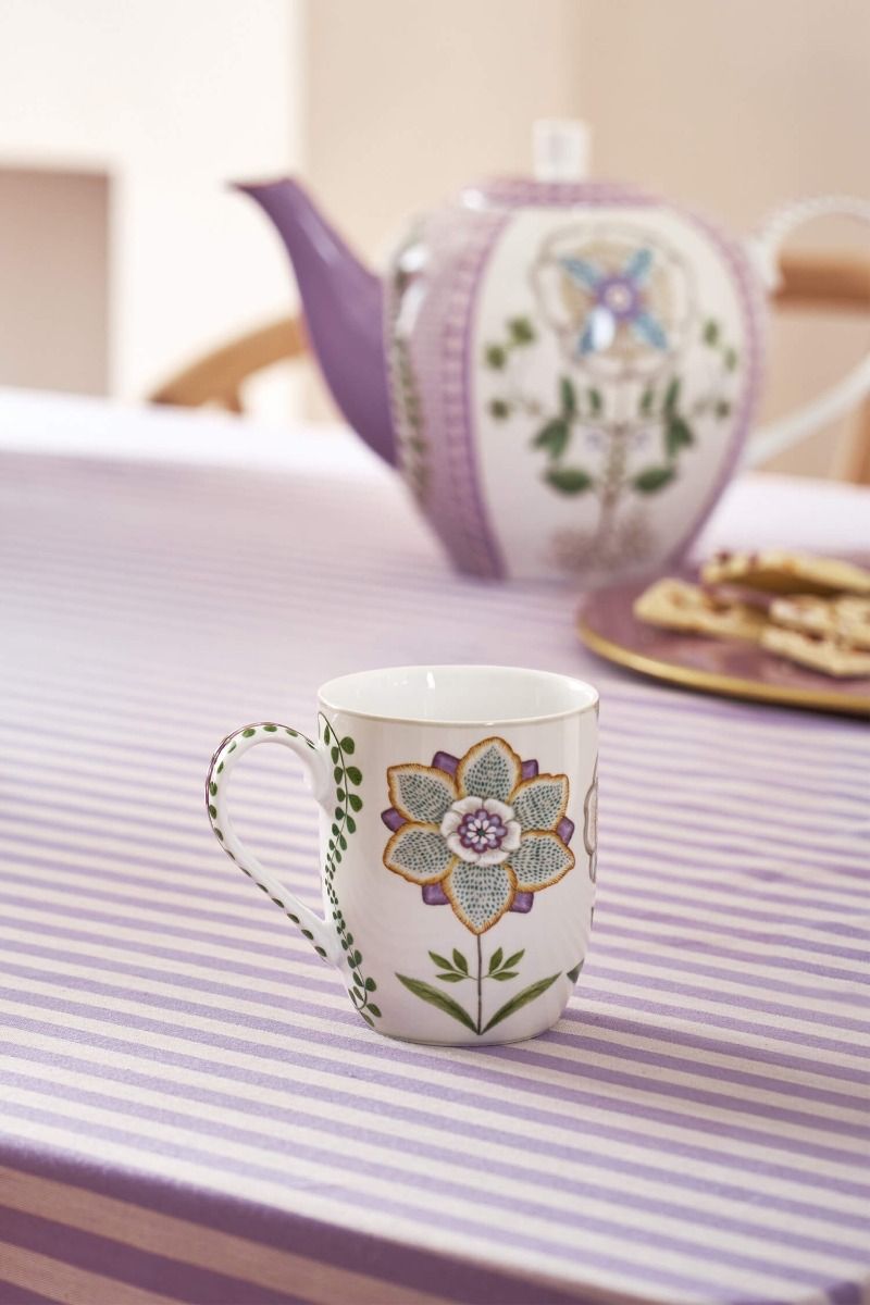 Mug Small Lily&Lotus Off White