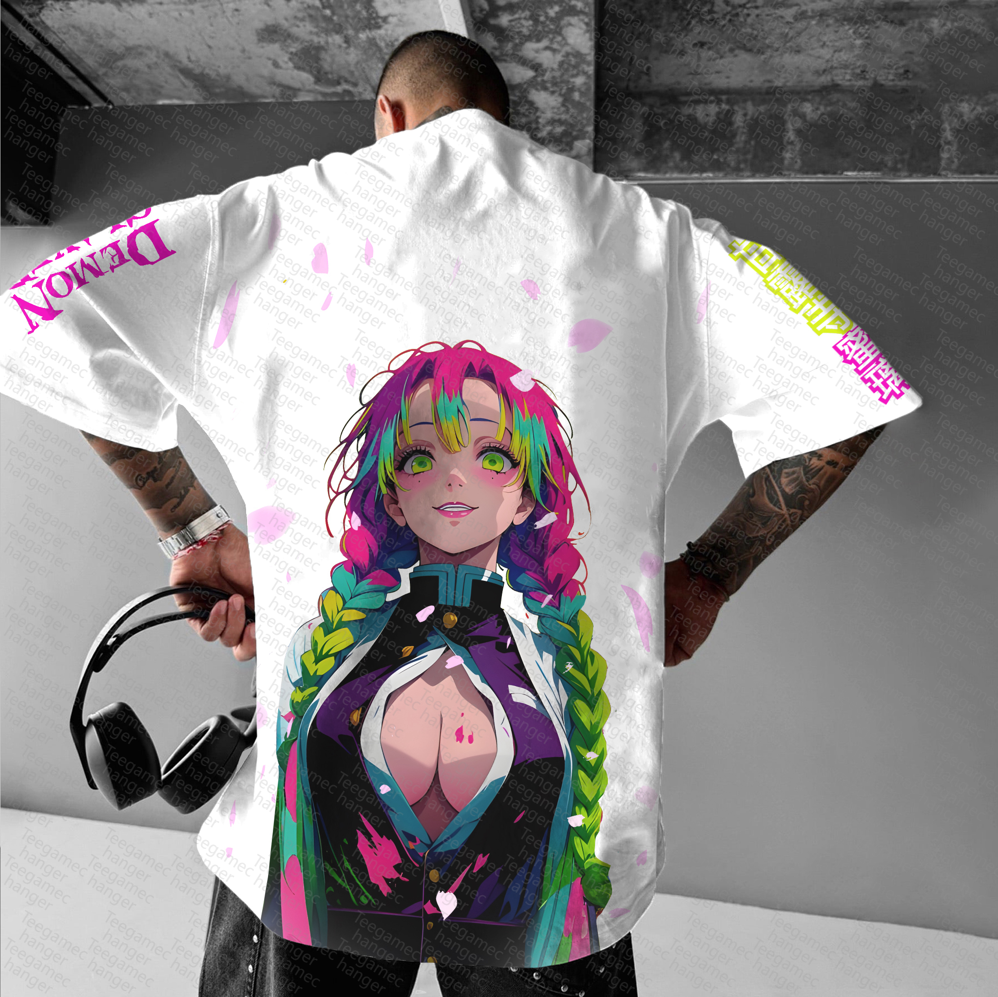 Unisex   Anime Inspired Vintage T-Shirt
