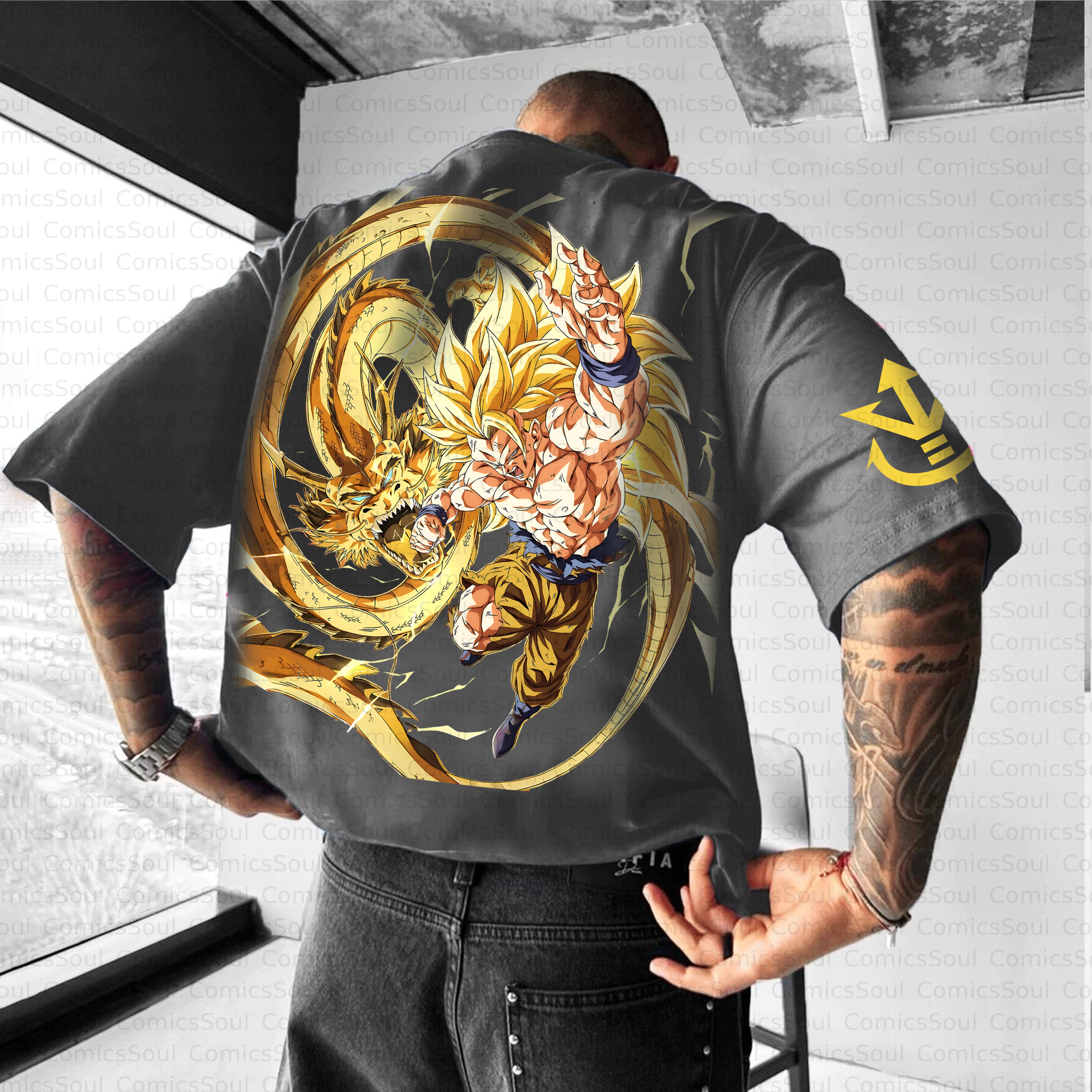 Unisex Anime Inspired Vintage T-Shirt