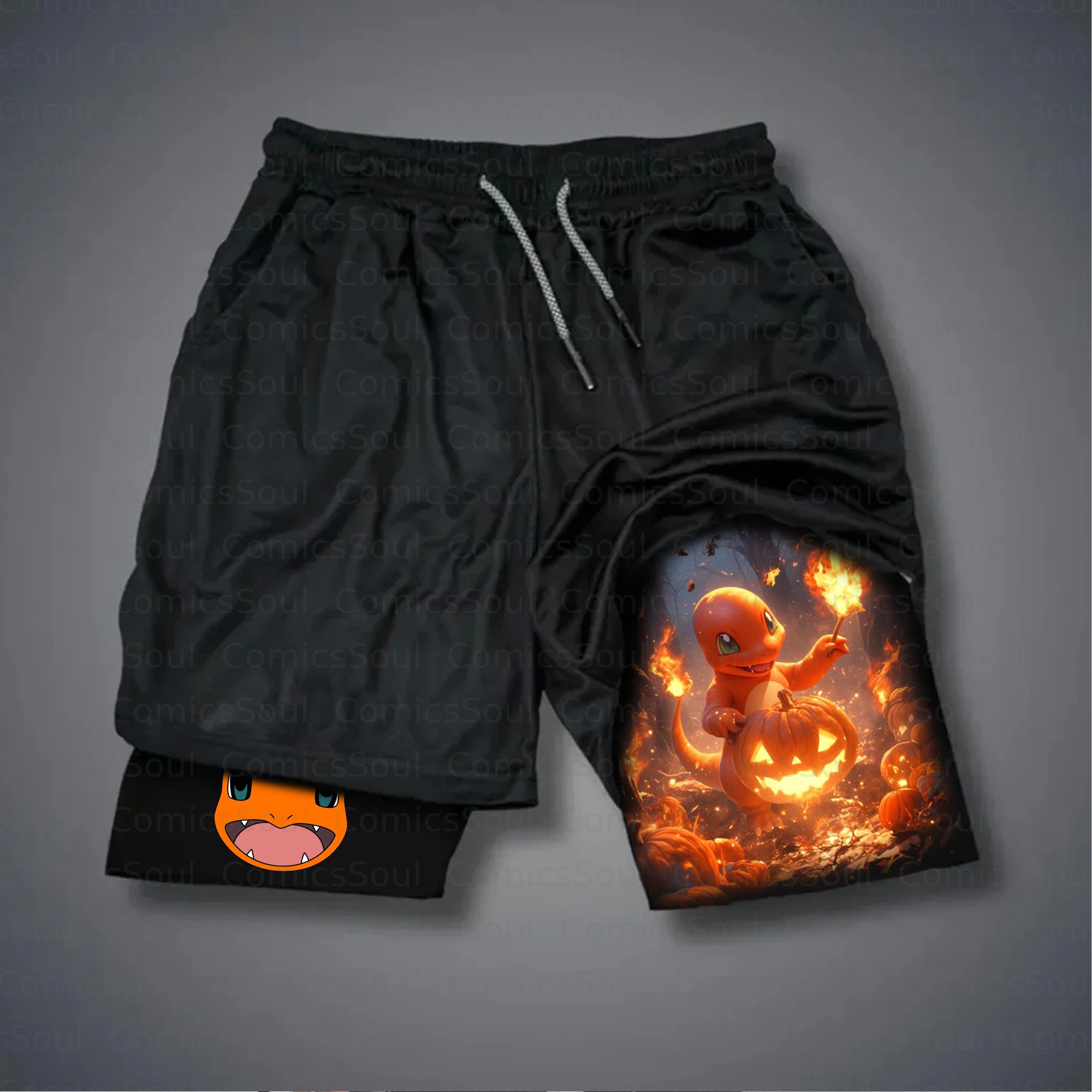Unisex Casual Anime Streetwear Shorts