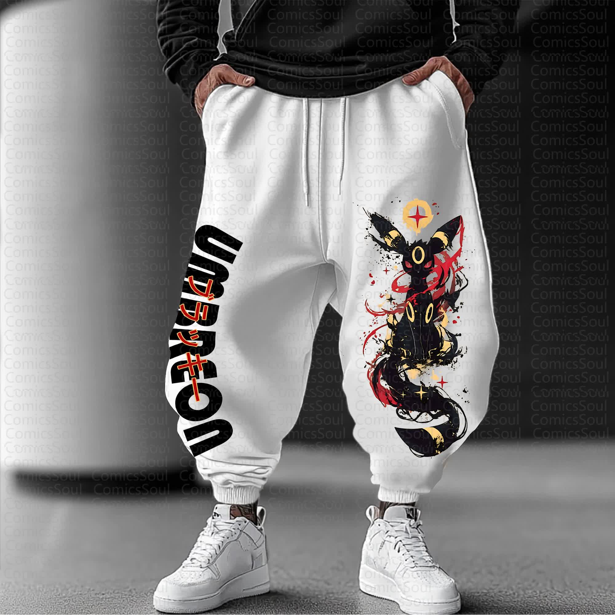 Unisex Anime Inspired Vintage Pants丨Comicssoul