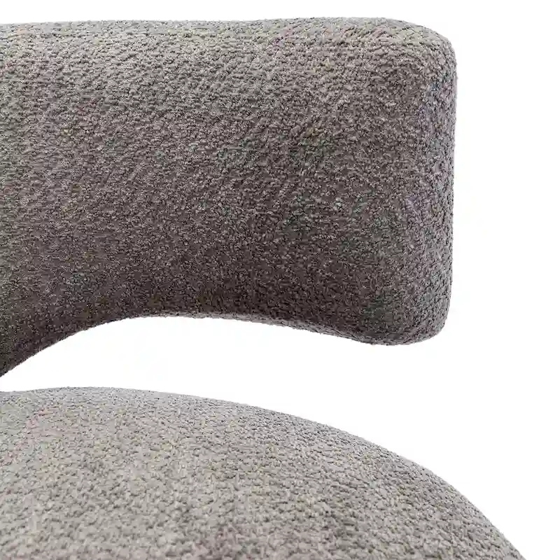 360-Degree Swivel Cuddle Barrel Accent Chairs with Plush Upholstery