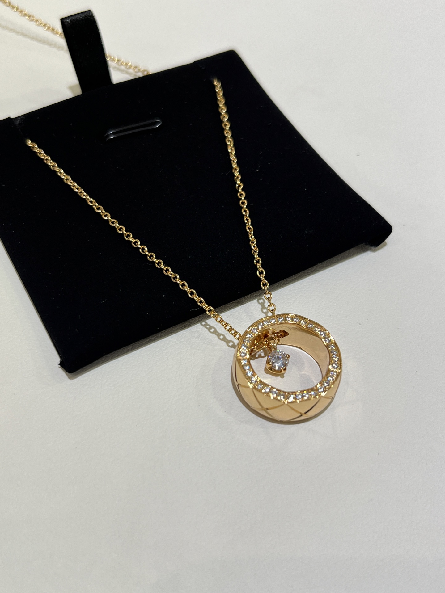 Chanel Coco Collier Necklace in Yellow Gold Color - Original Replica Club