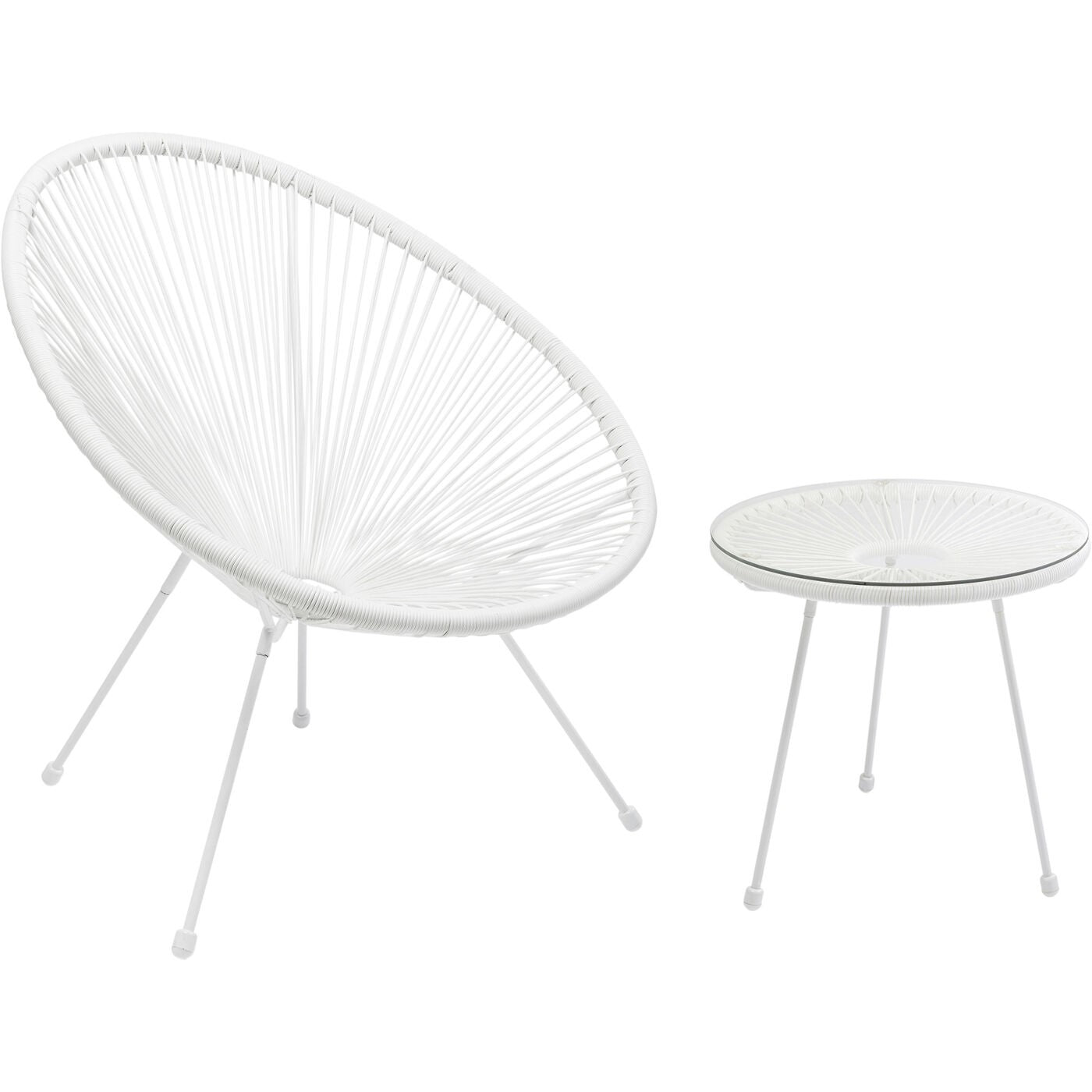 Tuinmeubilair Acapulco Mono wit Kare Design