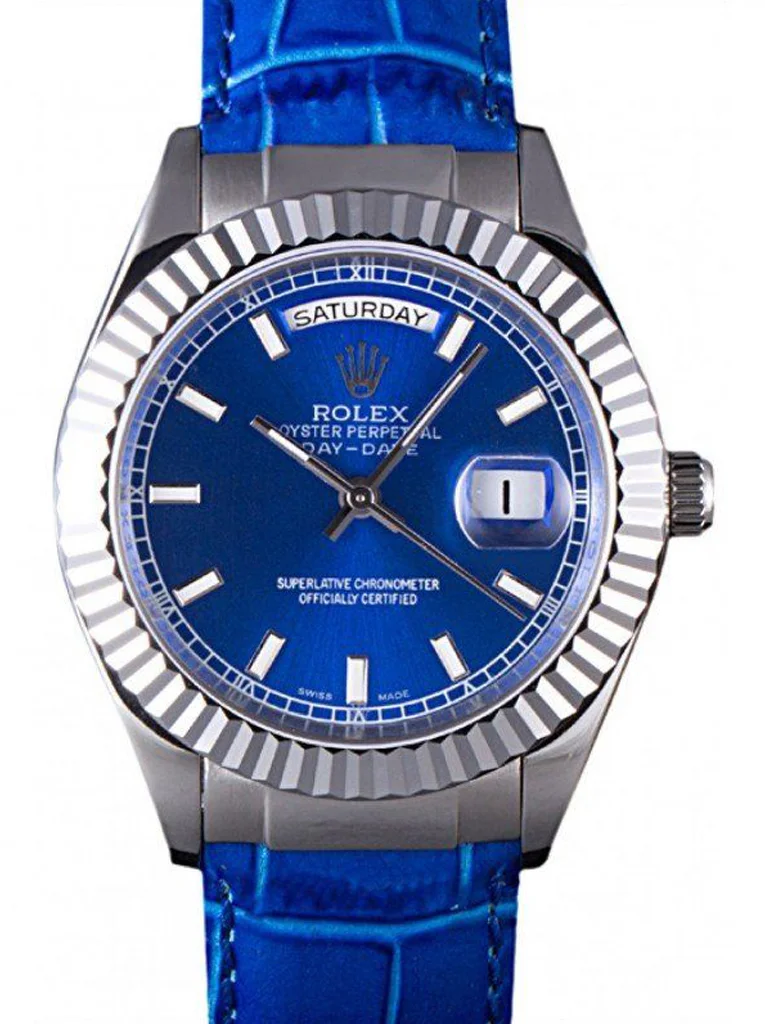 Superclone Rolex Day-Date 35mm Blue Dial 621490