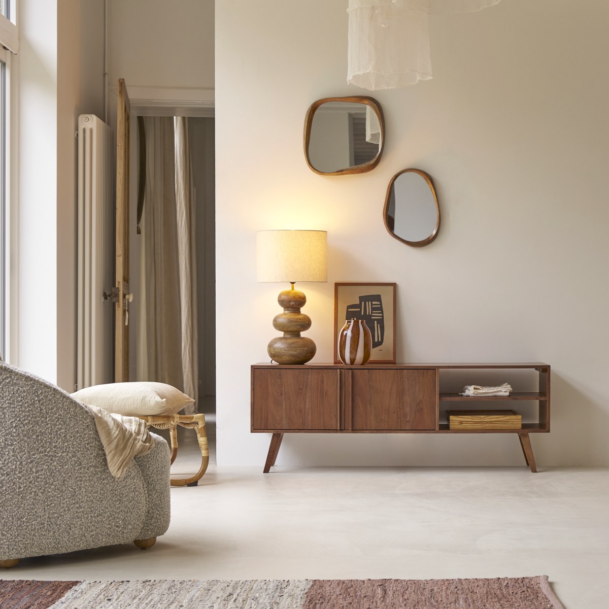 Tikamoon - Acacia tv-meubel Niels 150 cm